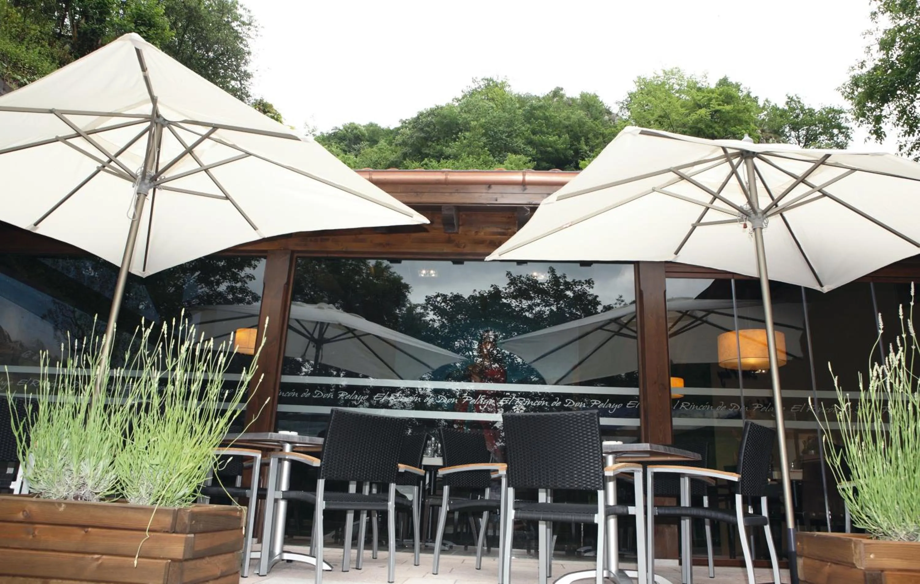 Patio in Hotel Rural - El Rincón de Don Pelayo