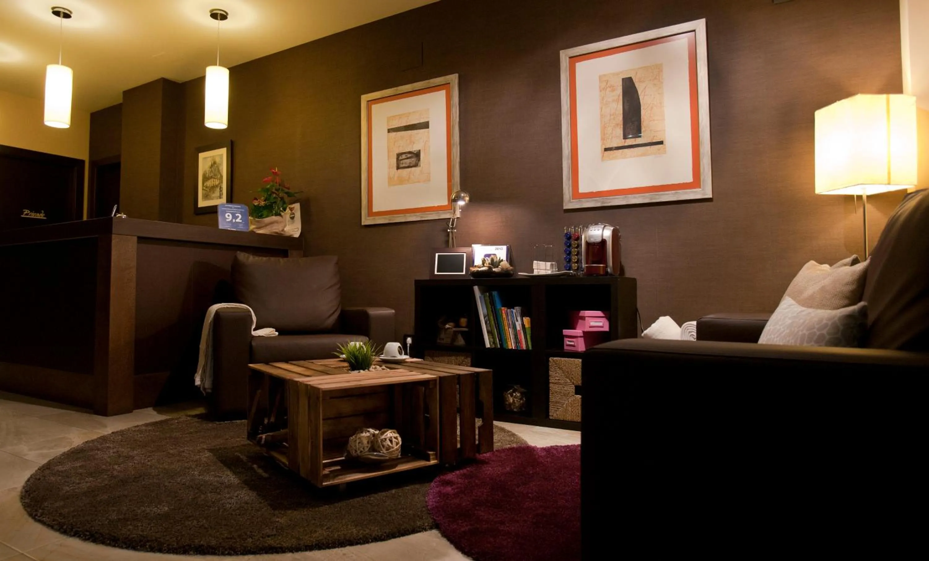 Lobby or reception in Hotel Rural - El Rincón de Don Pelayo