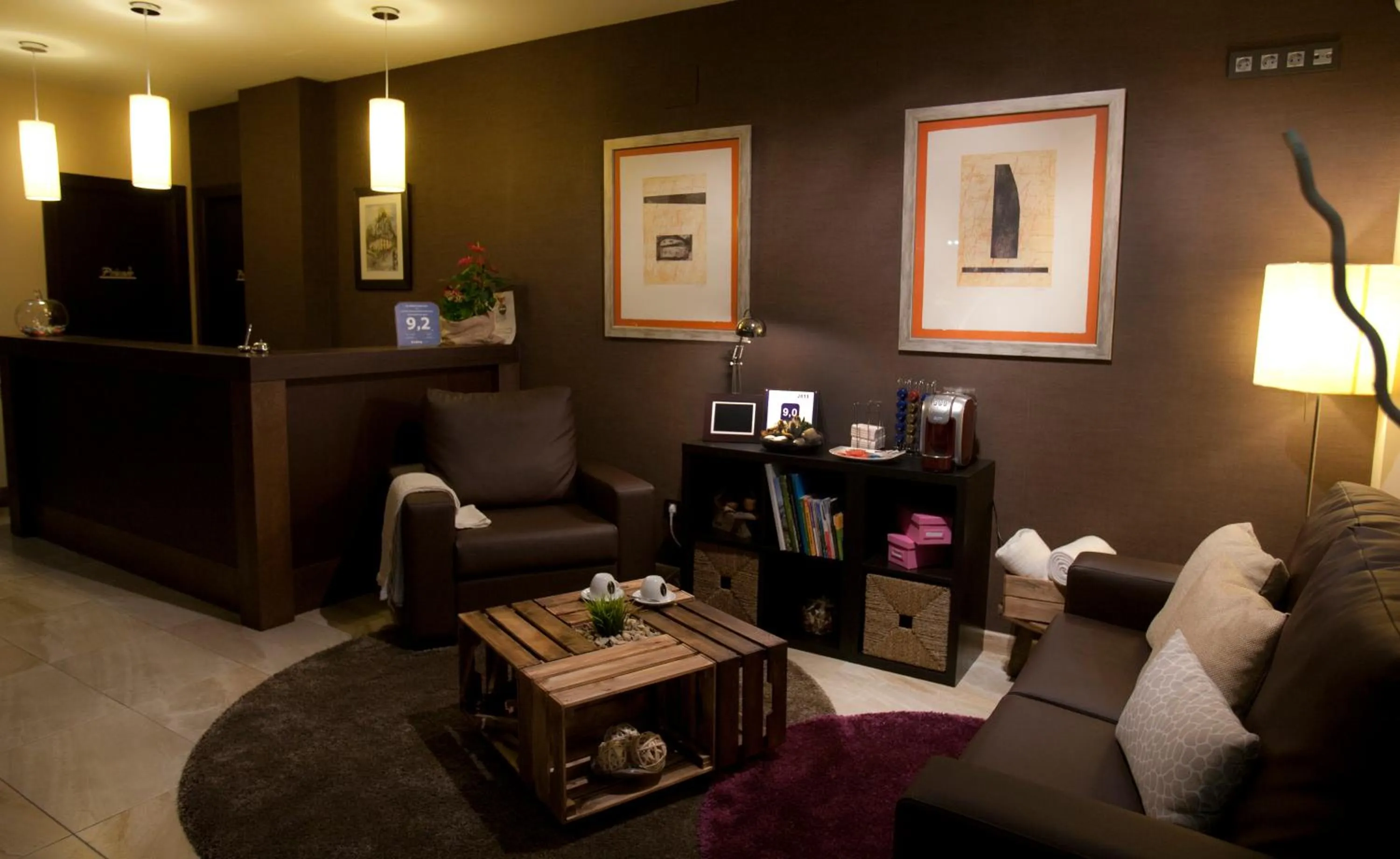 Lobby or reception in Hotel Rural - El Rincón de Don Pelayo