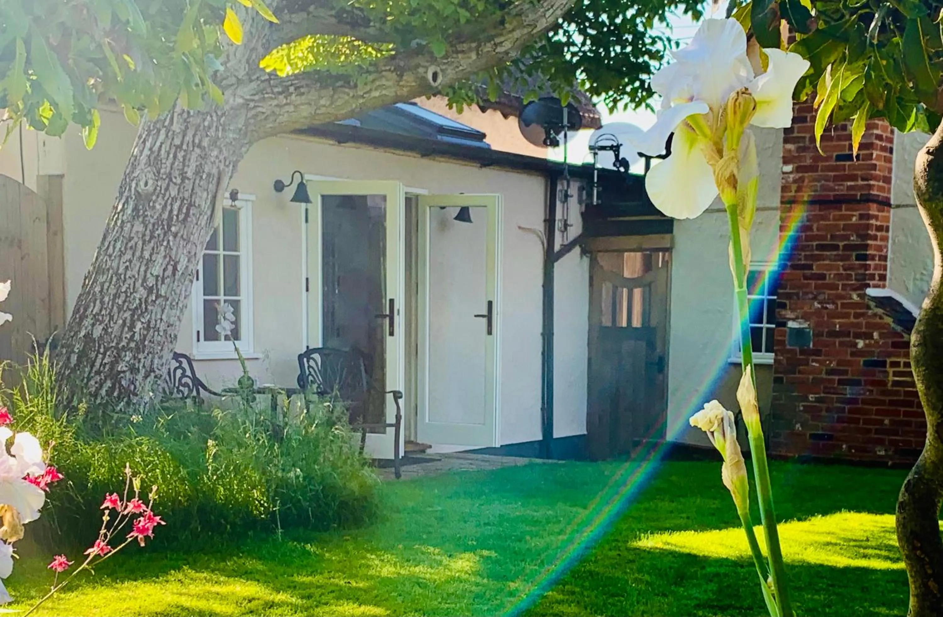 Garden in Corner House Luxury BnB