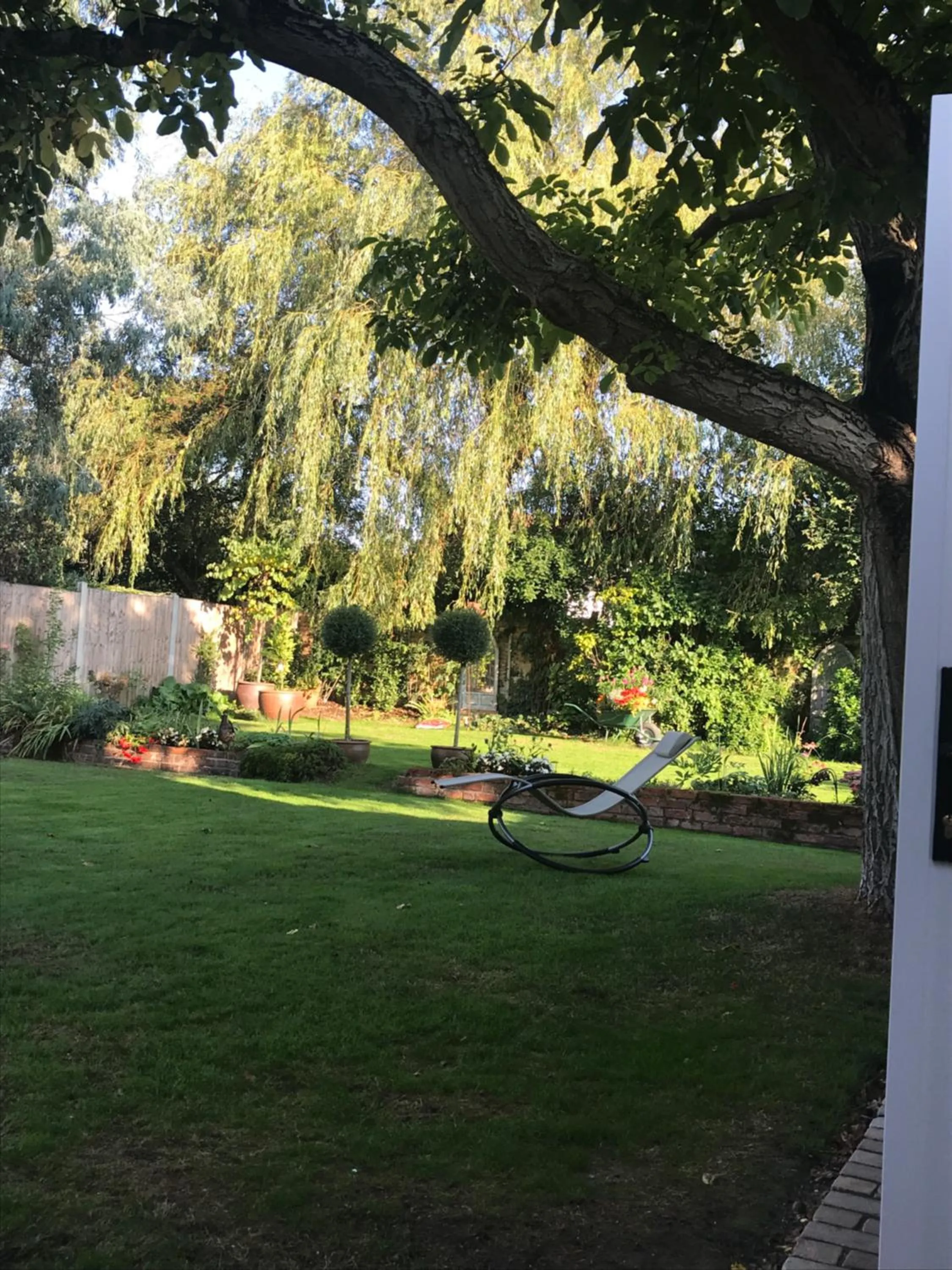 Garden view in Corner House Luxury BnB