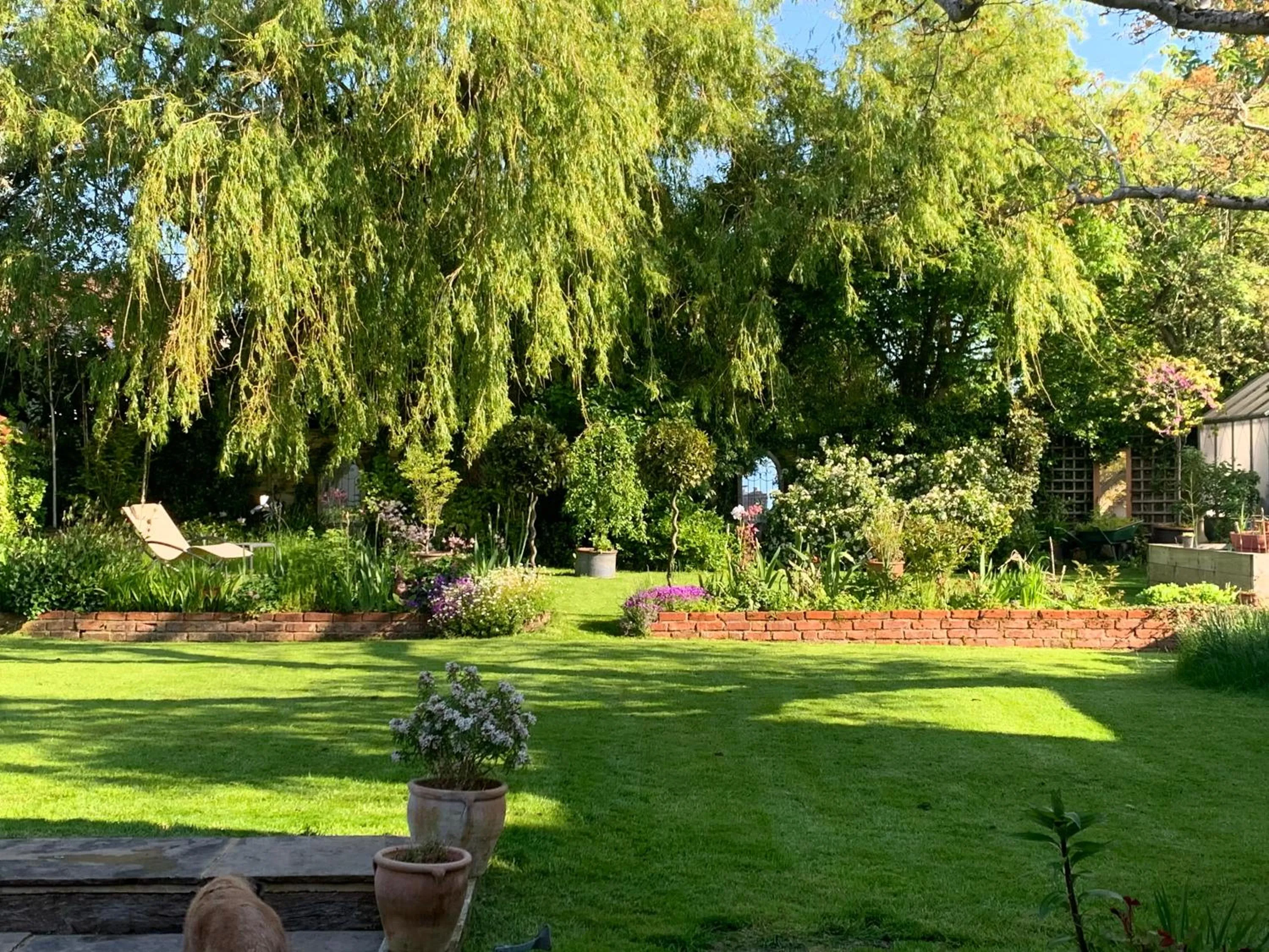 Garden in Corner House Luxury BnB