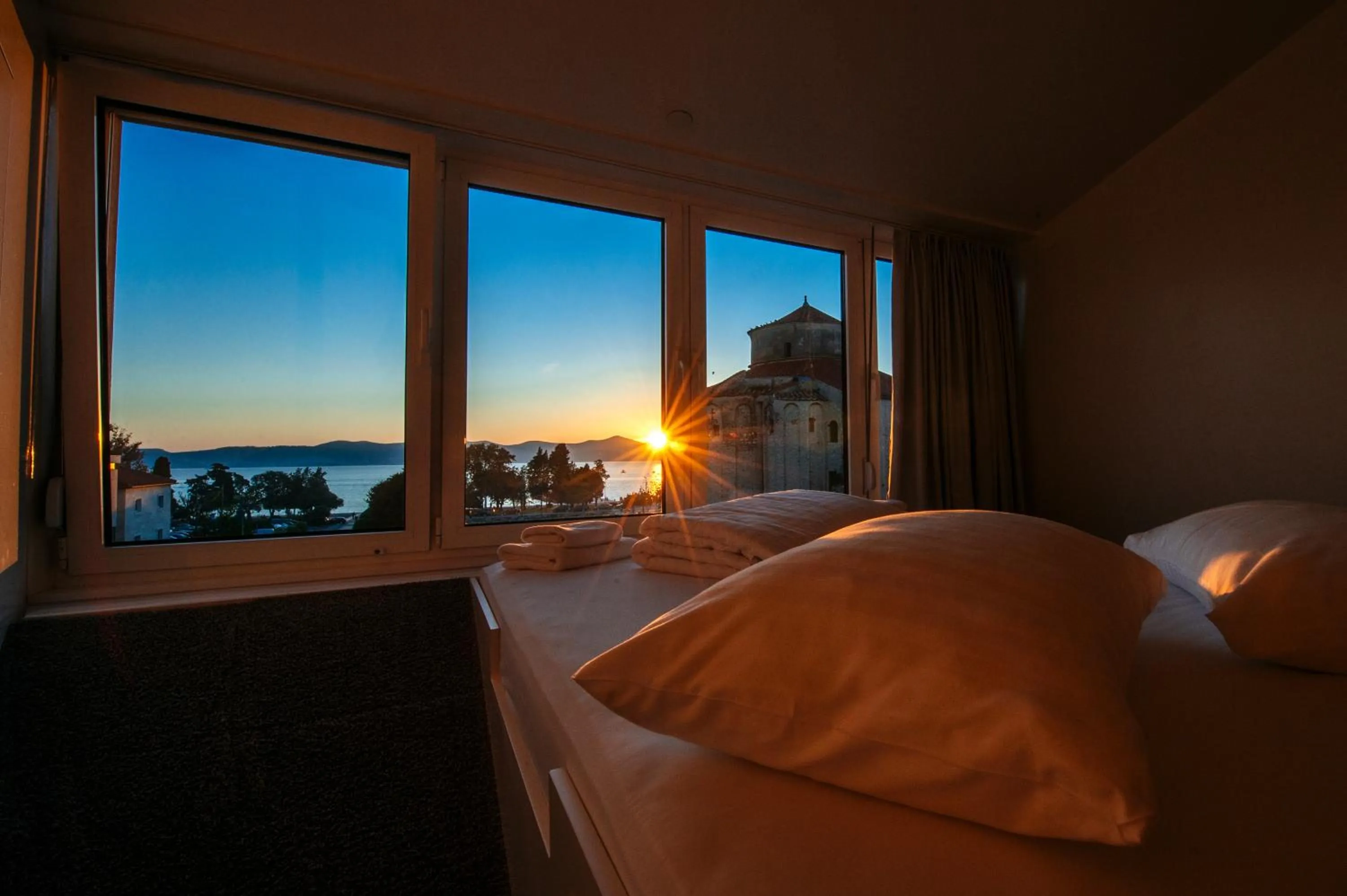 View (from property/room), Bed in Boutique Hostel Forum