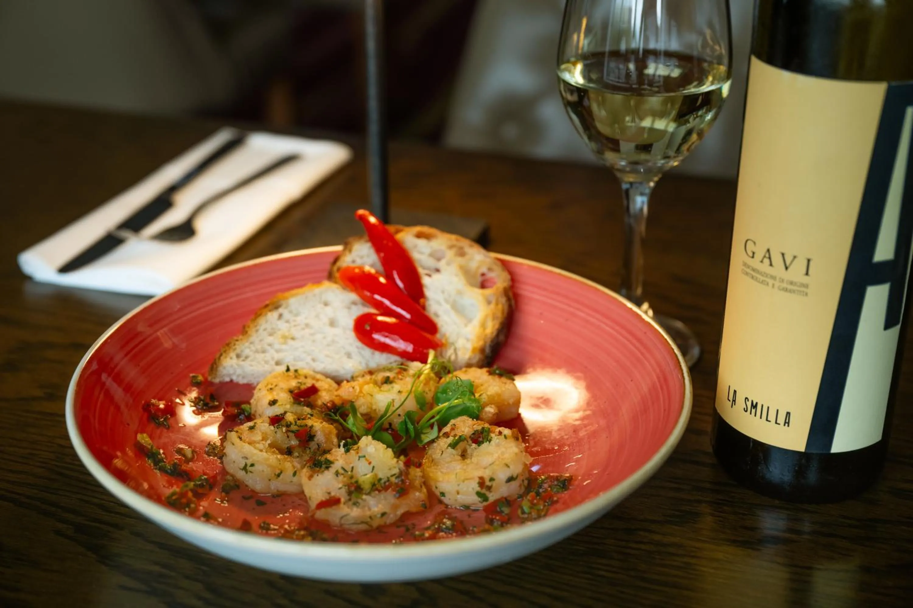 Dining area in Louis Fitzgerald Hotel