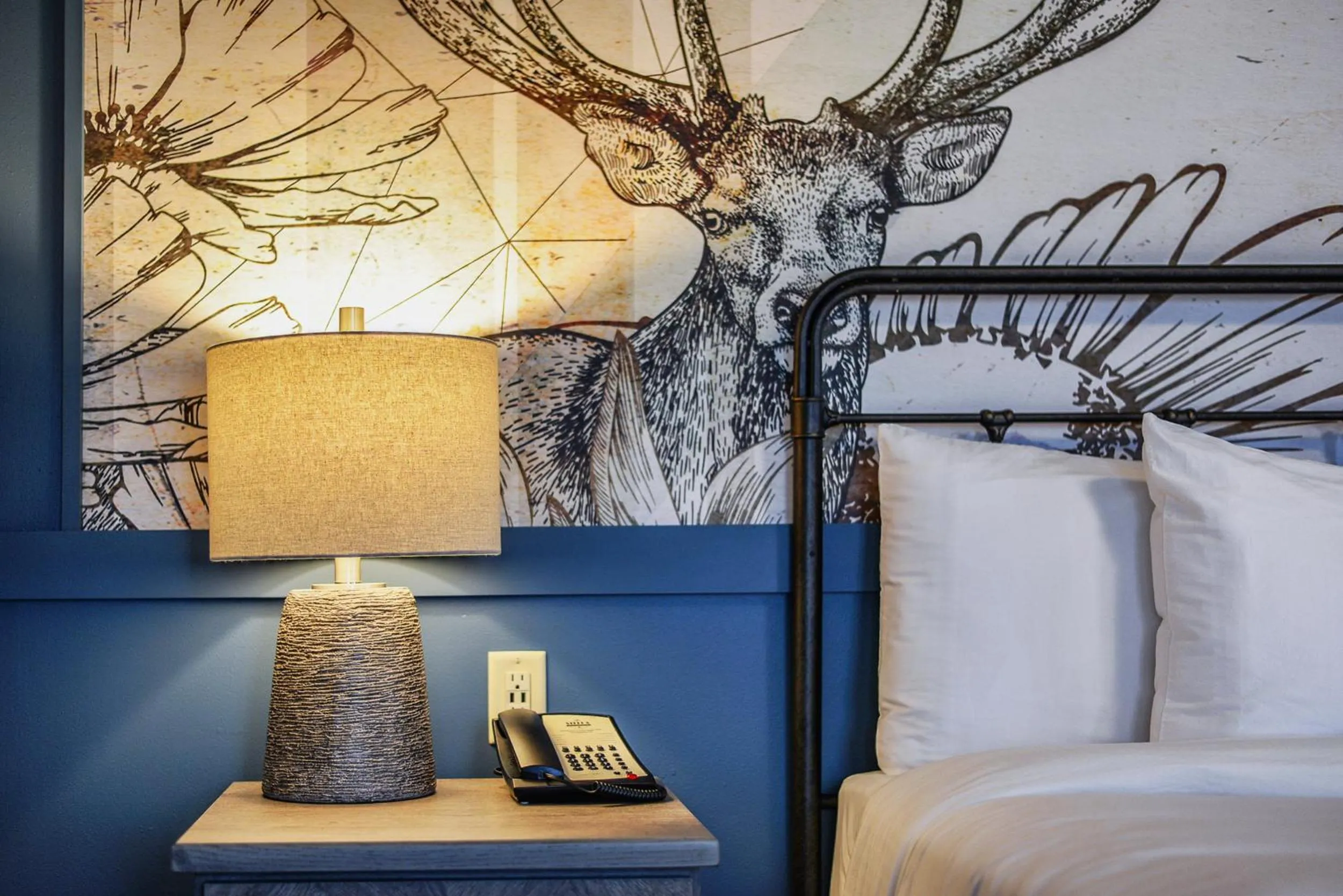 Bed in The Stella Hotel & Ballroom