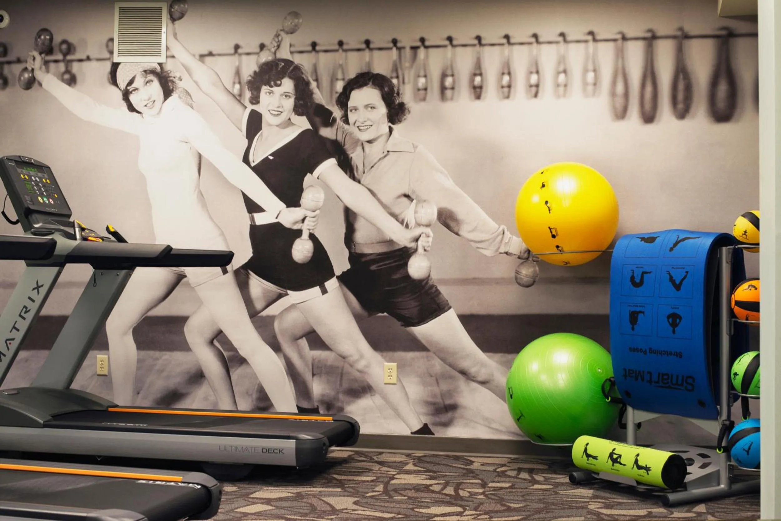 Fitness centre/facilities in The Stella Hotel & Ballroom