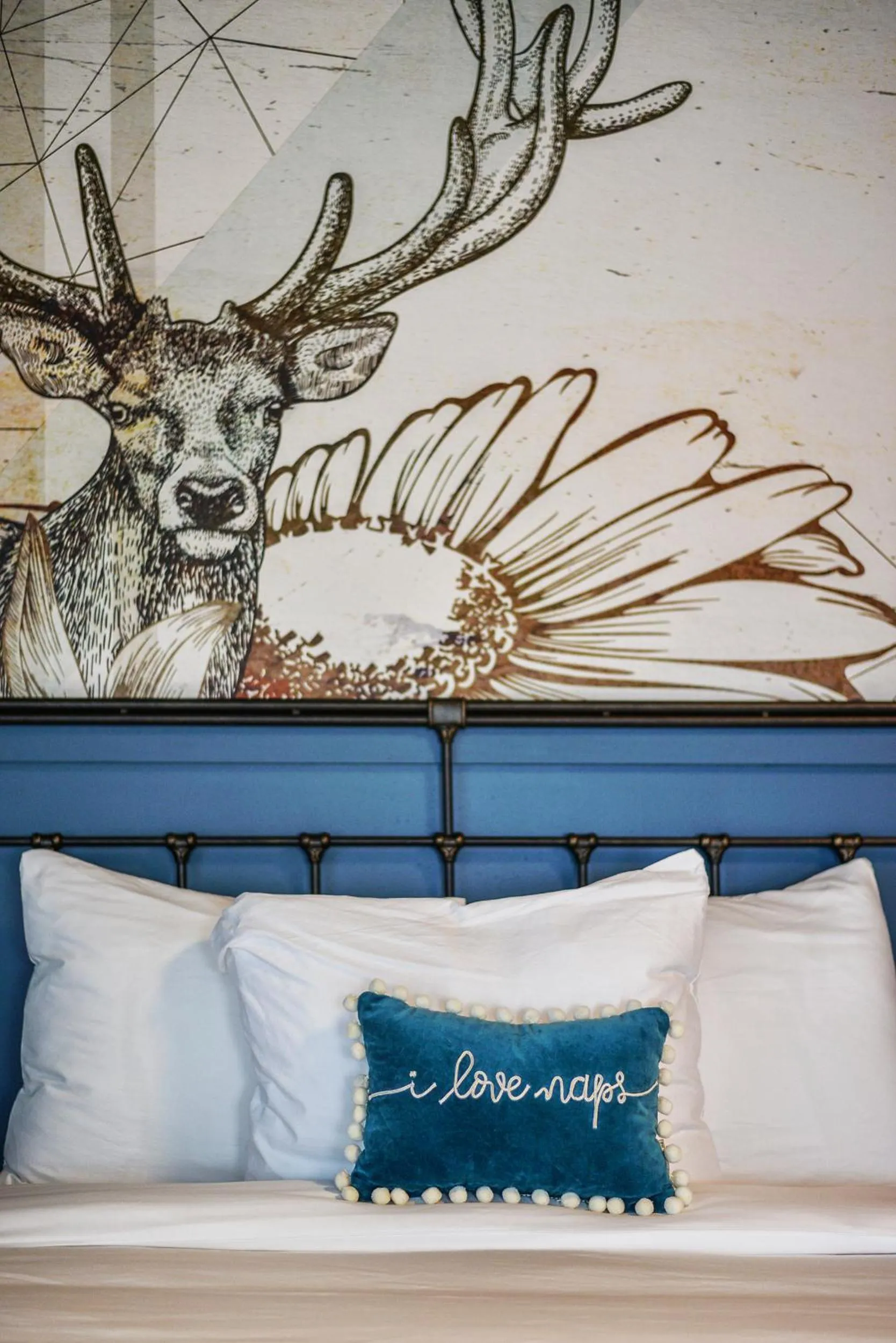 Bed in The Stella Hotel & Ballroom