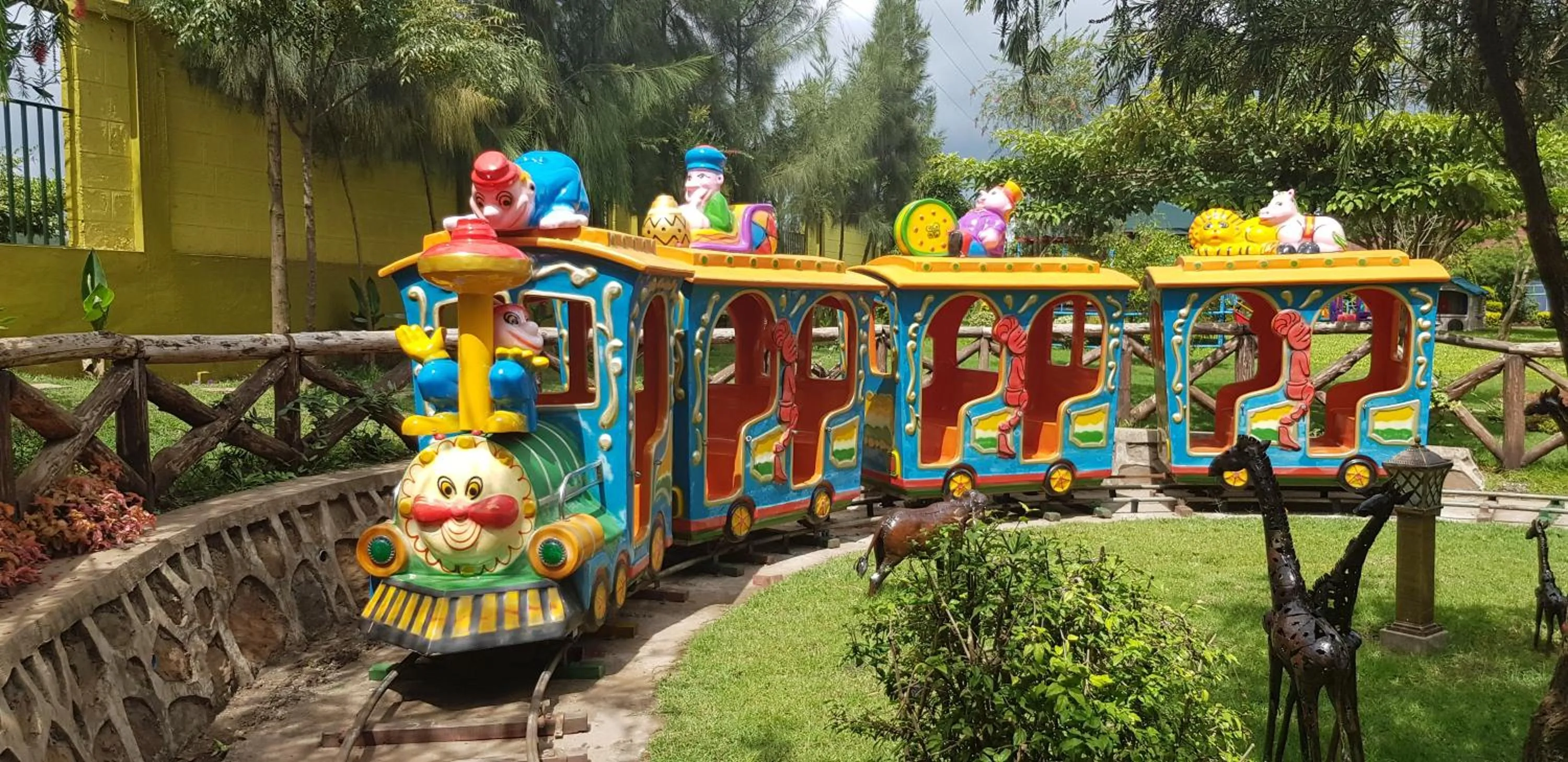 Children play ground in Fun Retreat Resort, Hotel and Ayurveda Spa