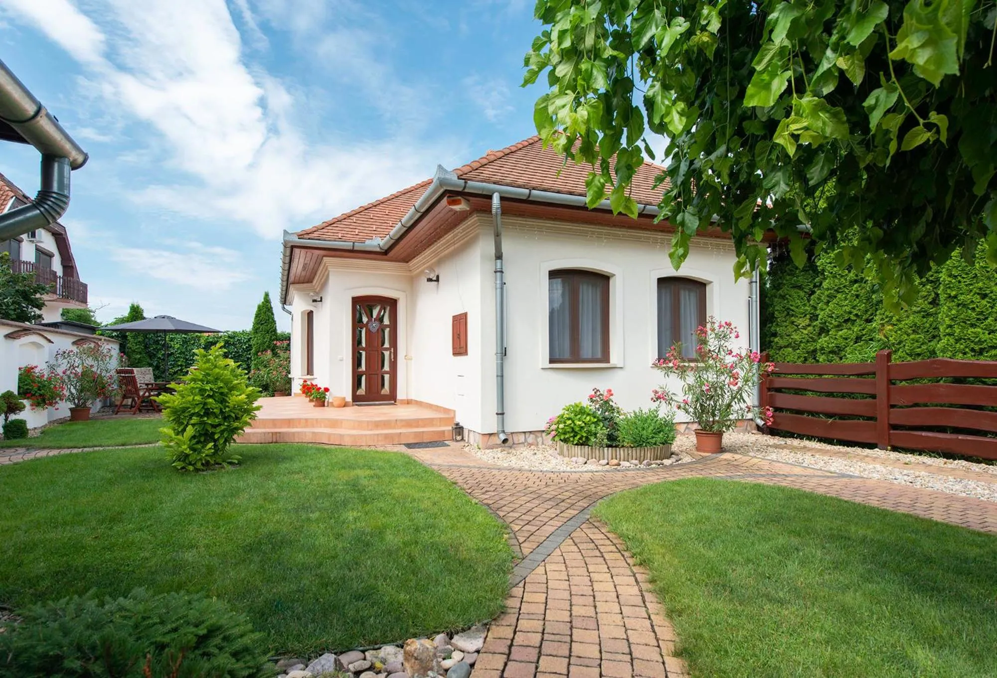 Garden in Hajdu Apartman 2.