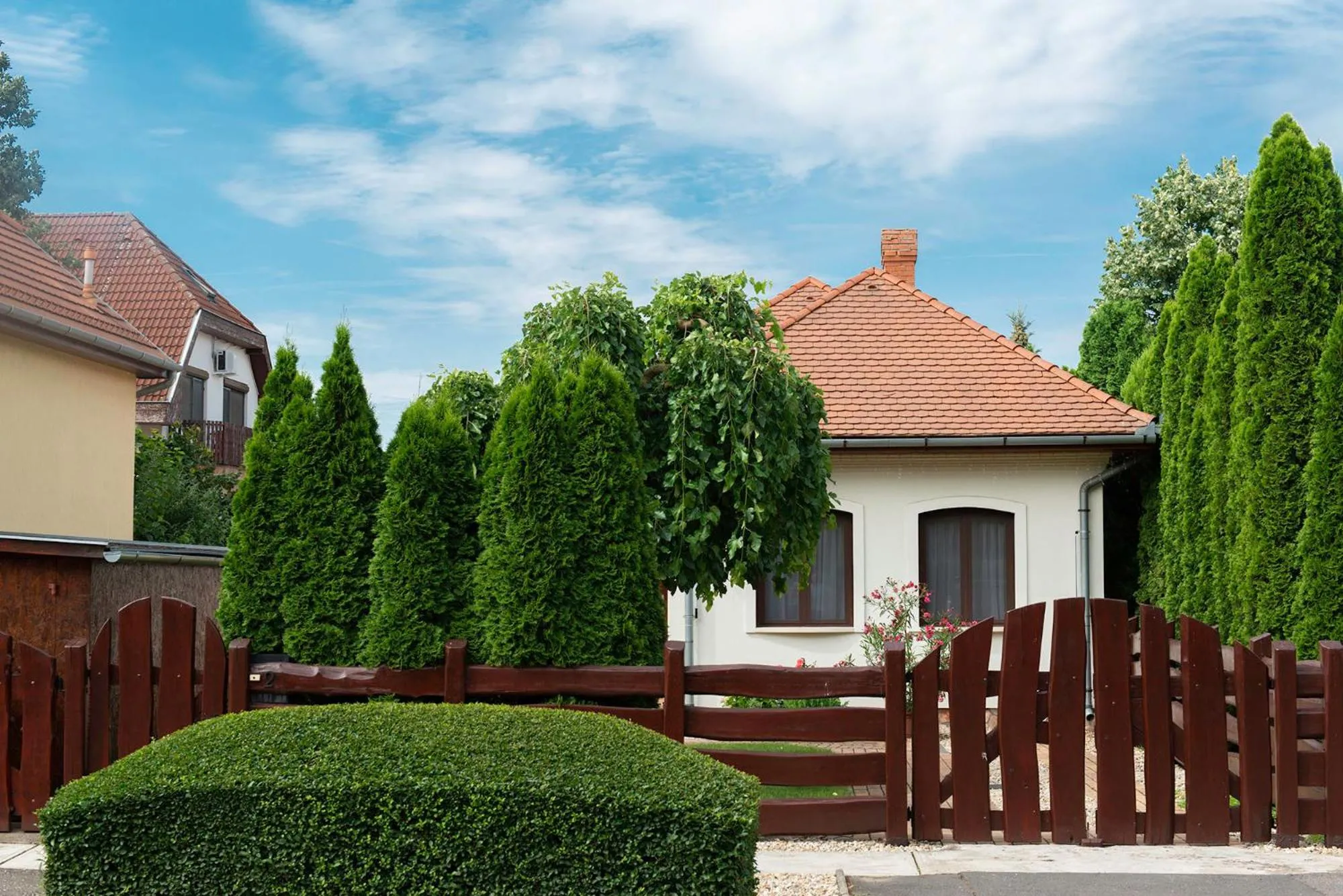 Facade/entrance in Hajdu Apartman 2.