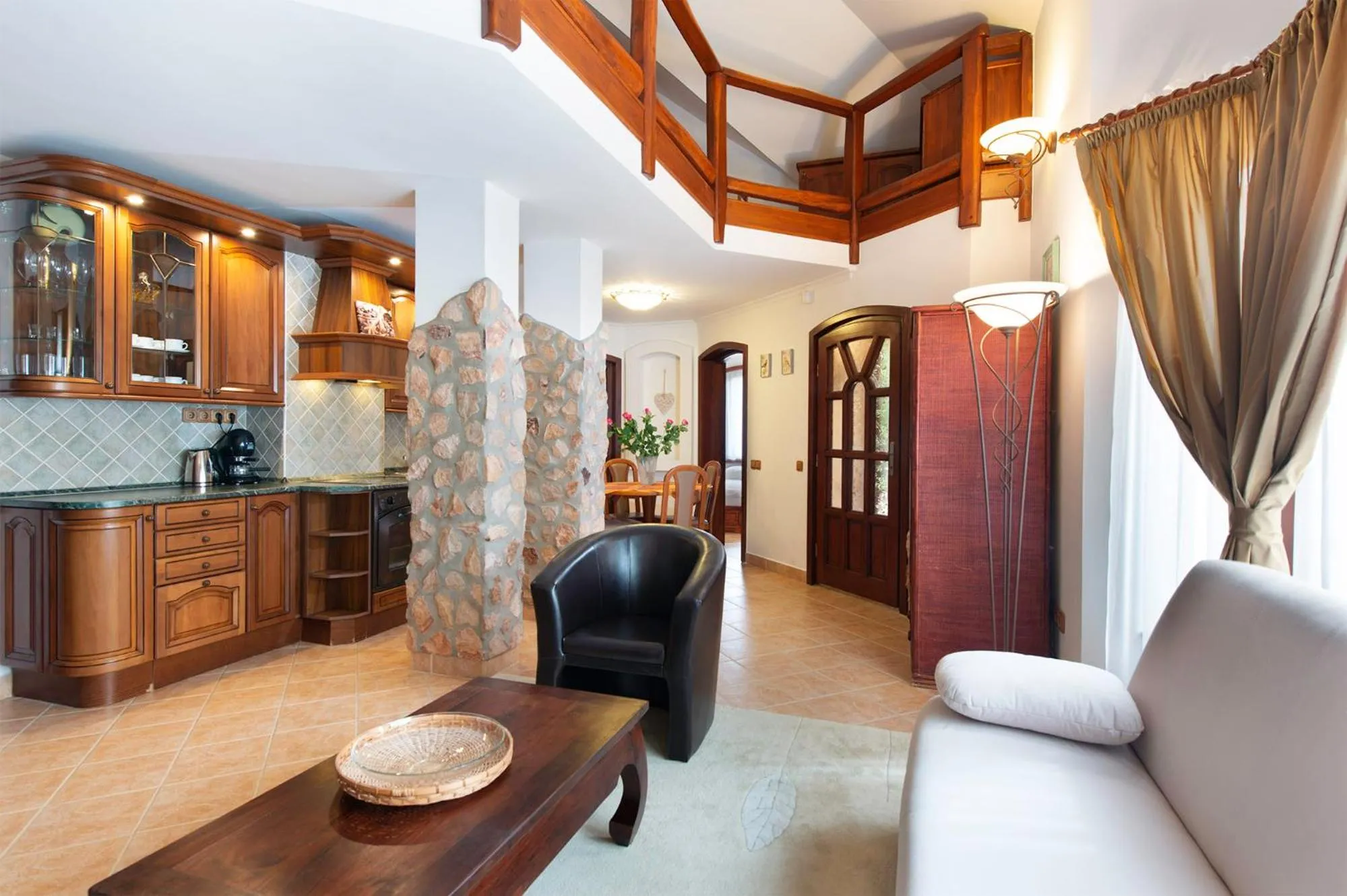 Living room in Hajdu Apartman 2.