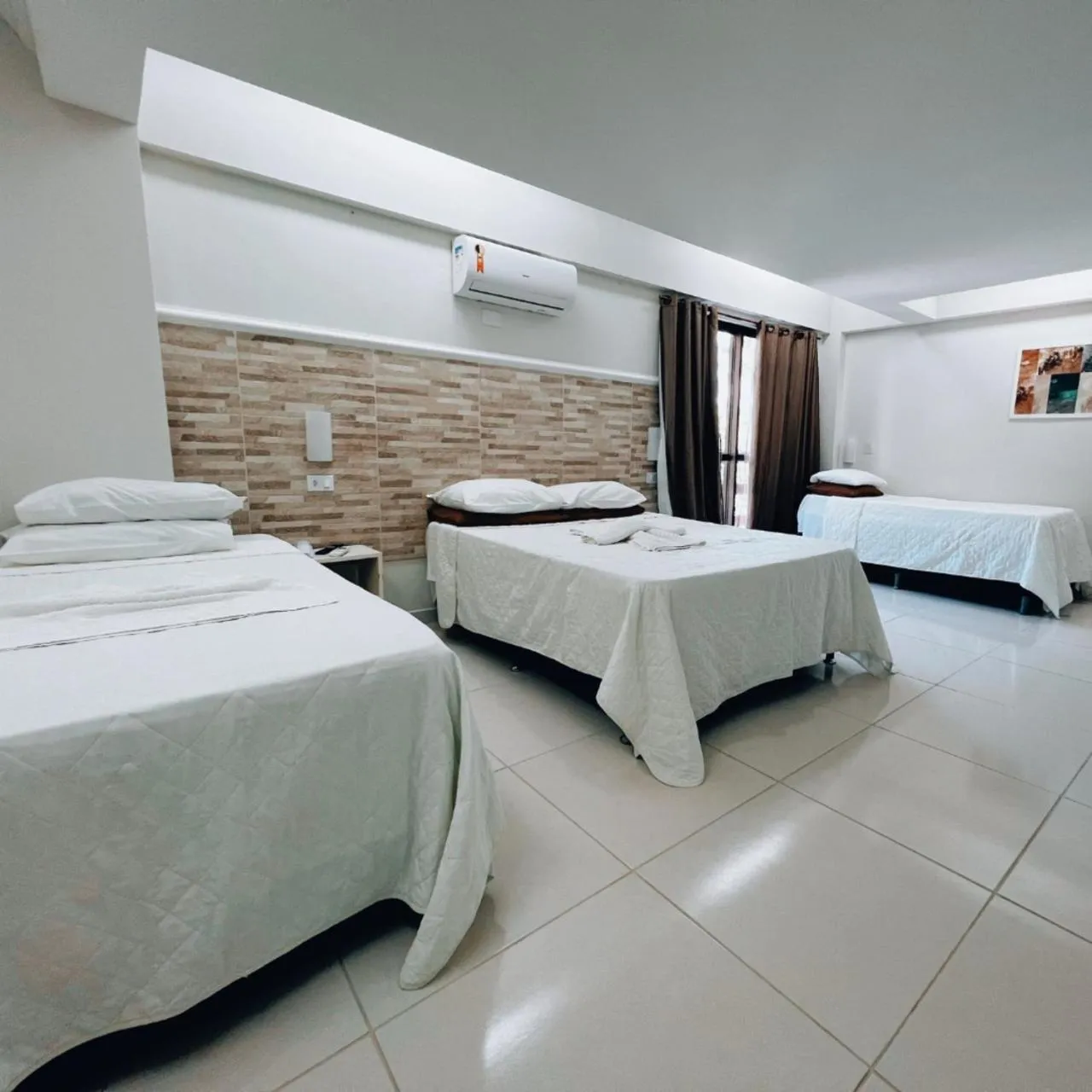 Bed in Pousada São Jorge