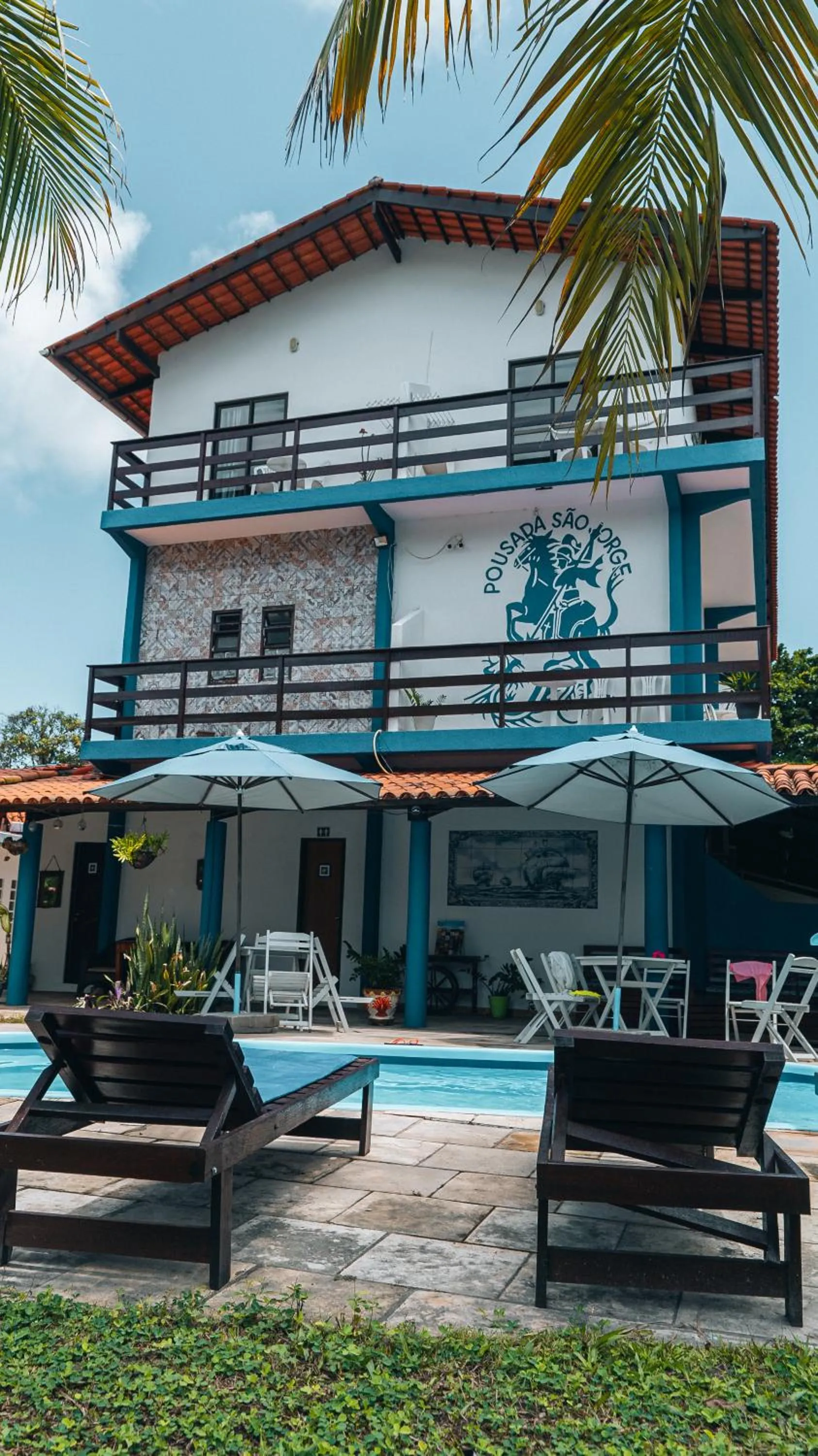 Property building in Pousada São Jorge