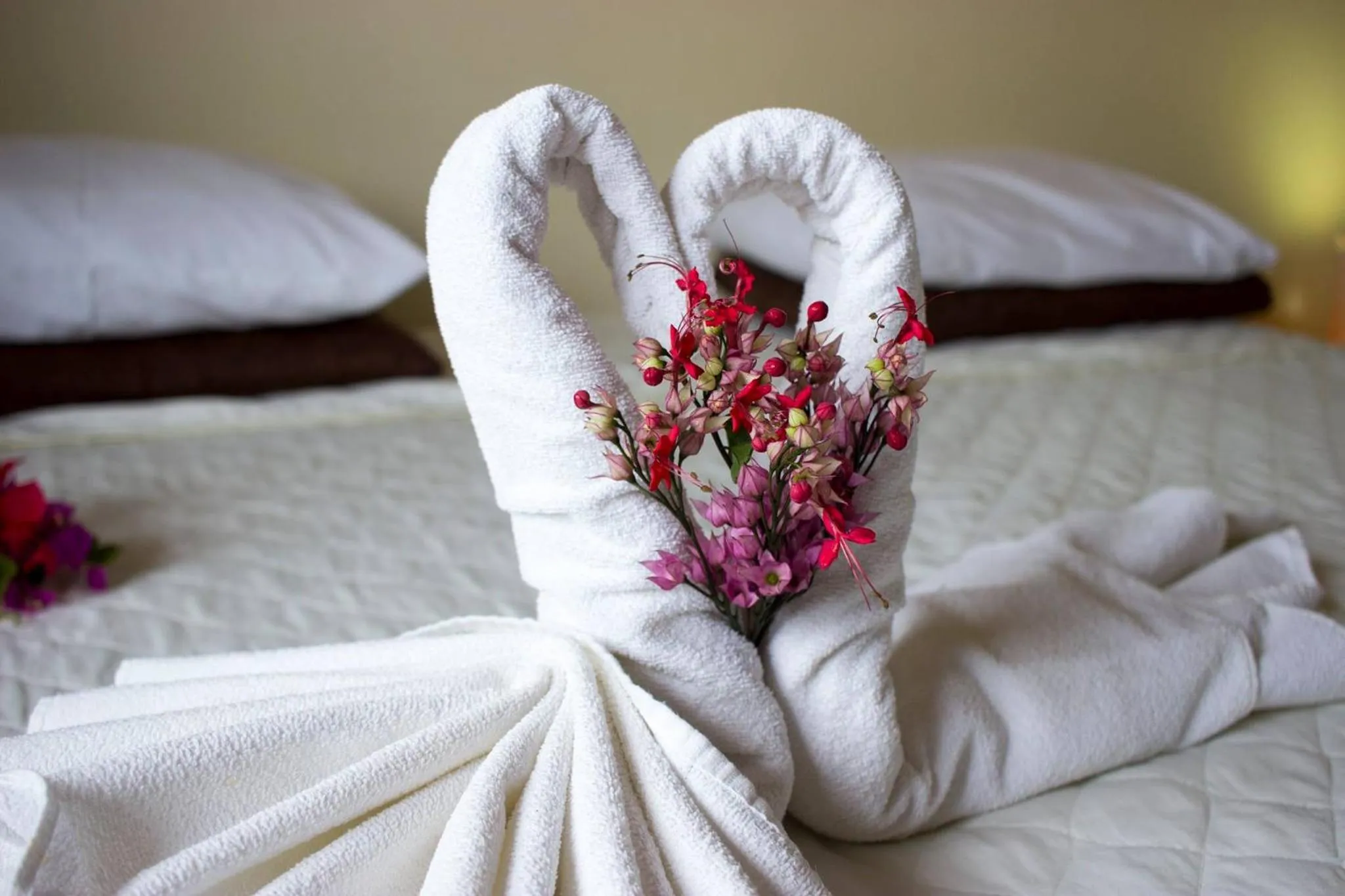 Bed in Pousada São Jorge