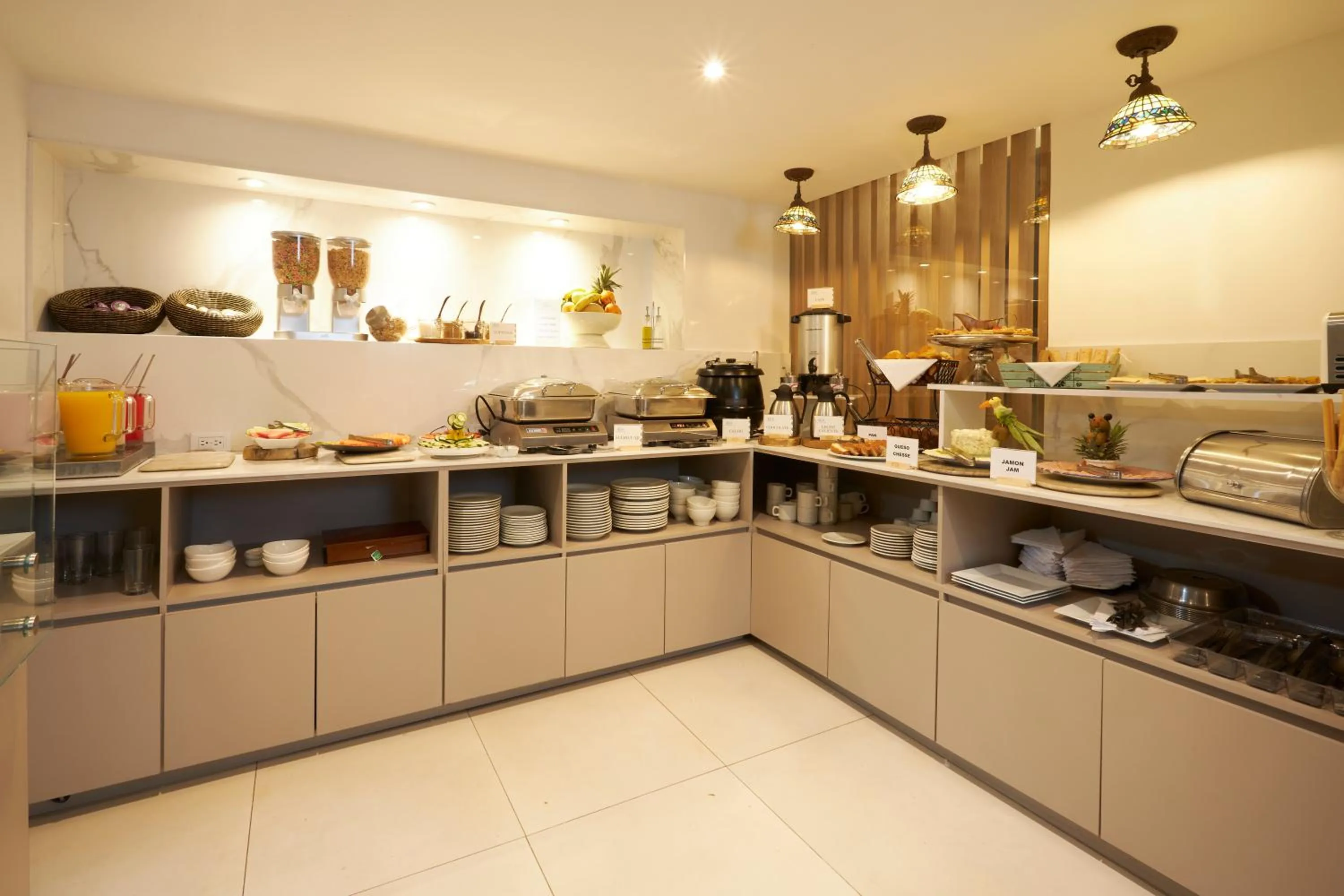 Buffet breakfast in Hotel Saint Simon