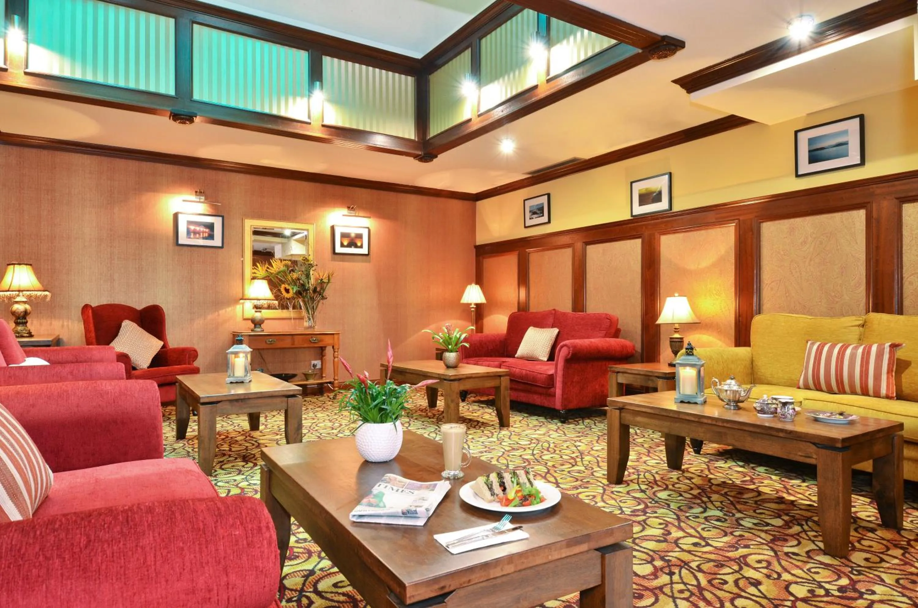 Lobby or reception in Hotel Newport