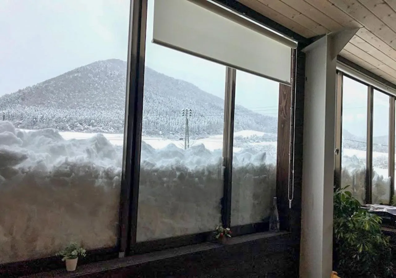 Winter in Pension Kamifuji