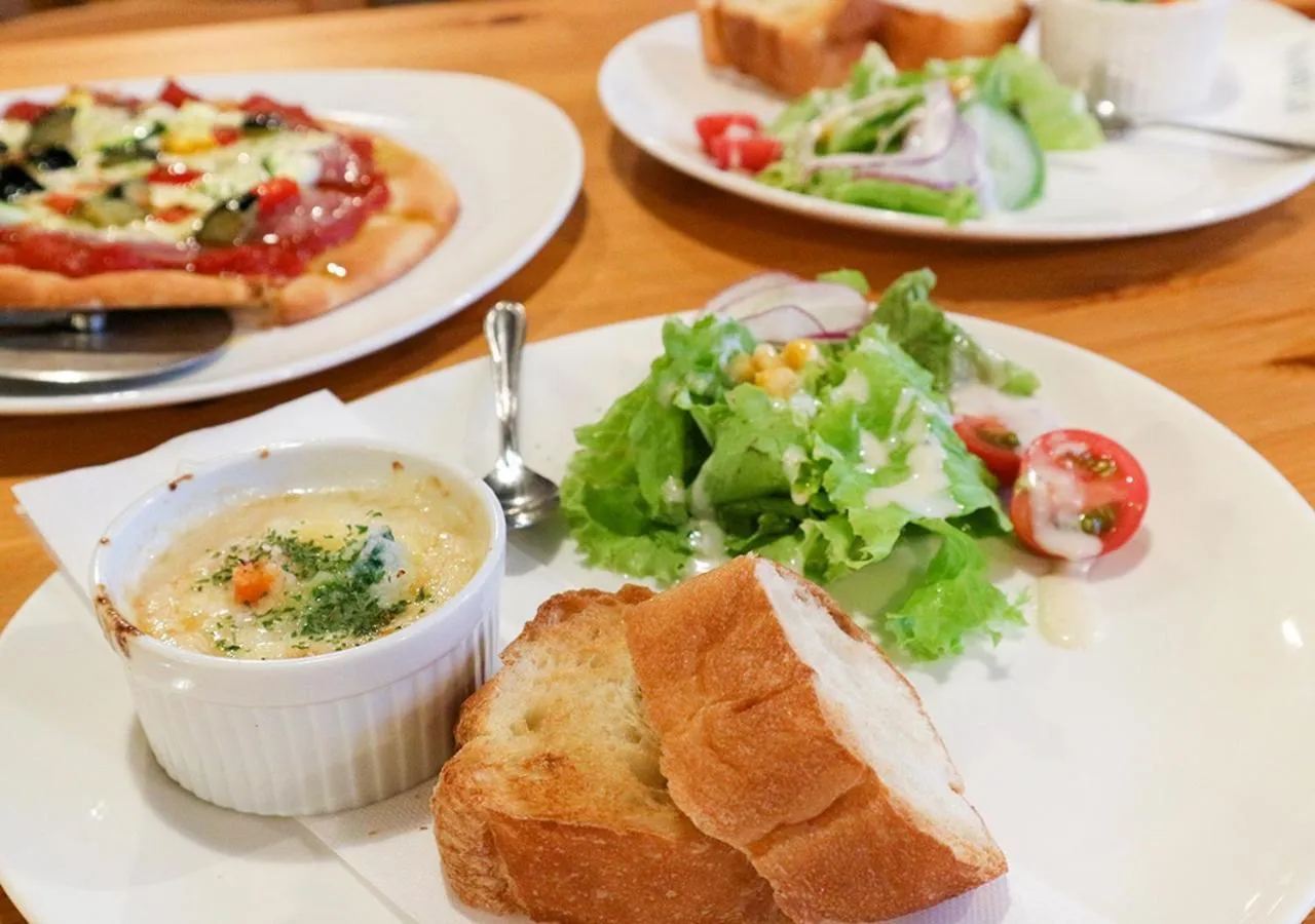 Food and drinks in Pension Kamifuji