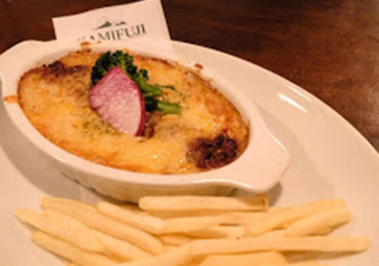 Food and drinks in Pension Kamifuji