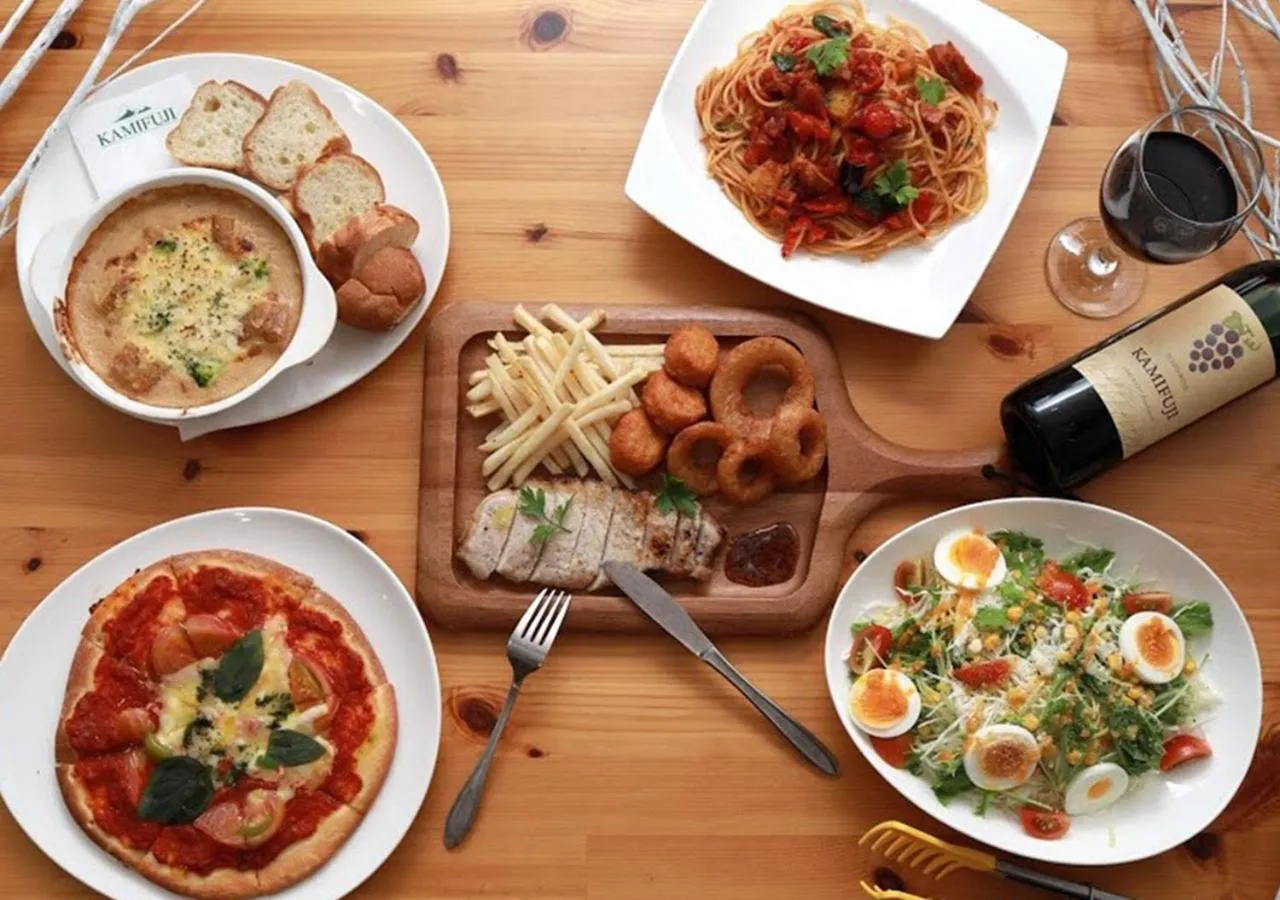 Food in Pension Kamifuji