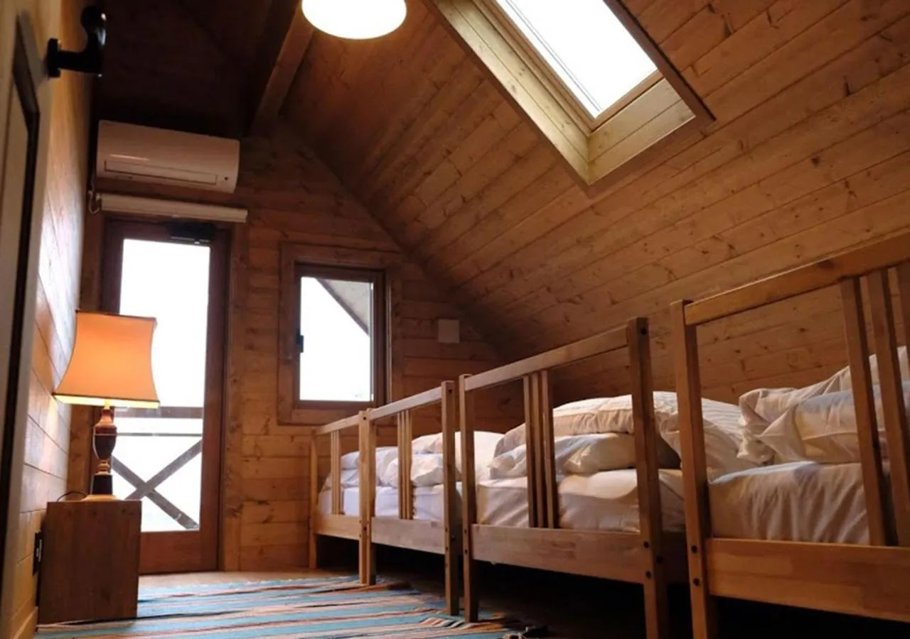 Photo of the whole room, Bed in Pension Kamifuji