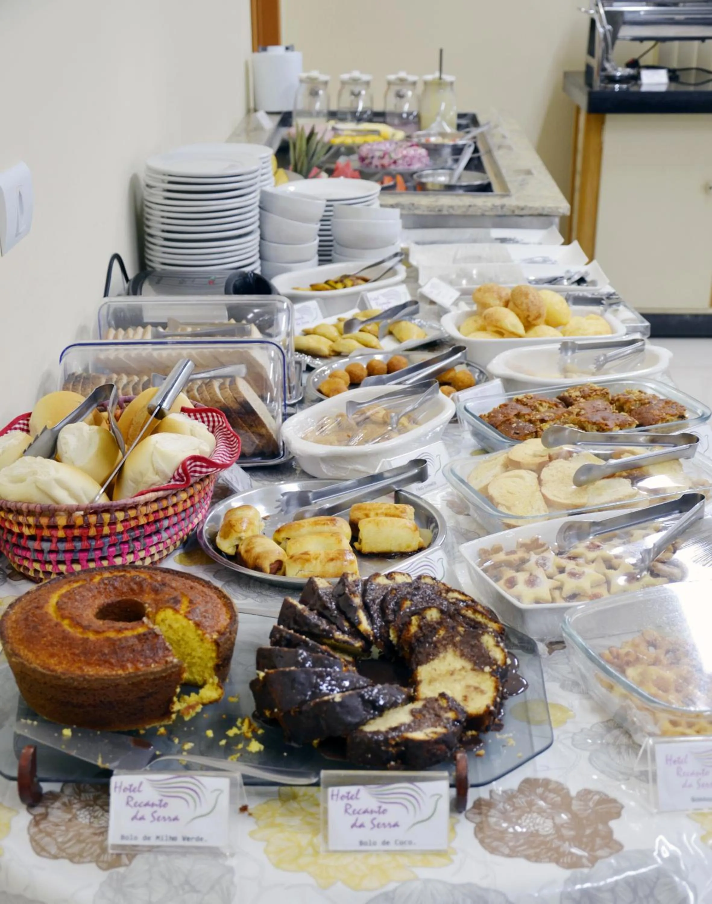 Food and drinks in Hotel Recanto Vip