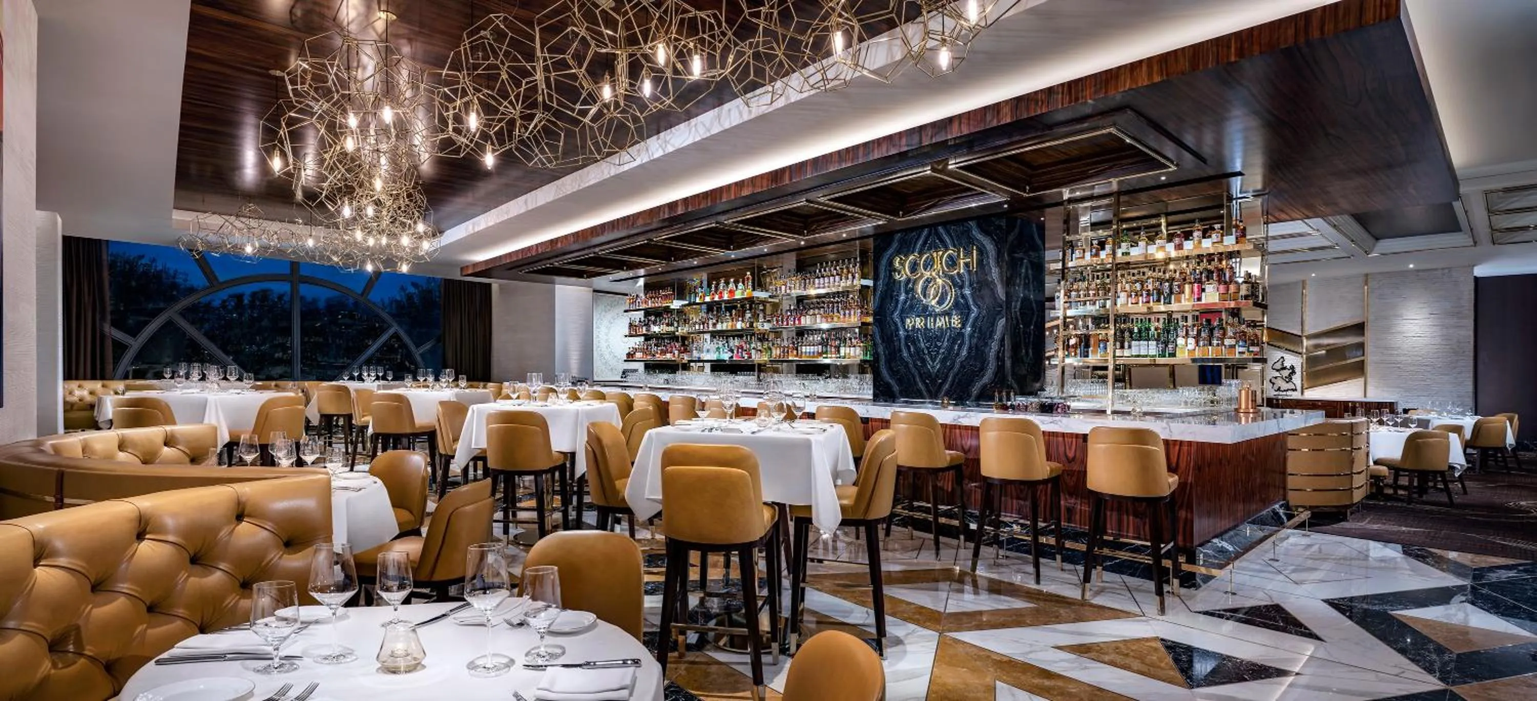 Restaurant/places to eat in Palms Place One Bedroom Suite 1220 sqft