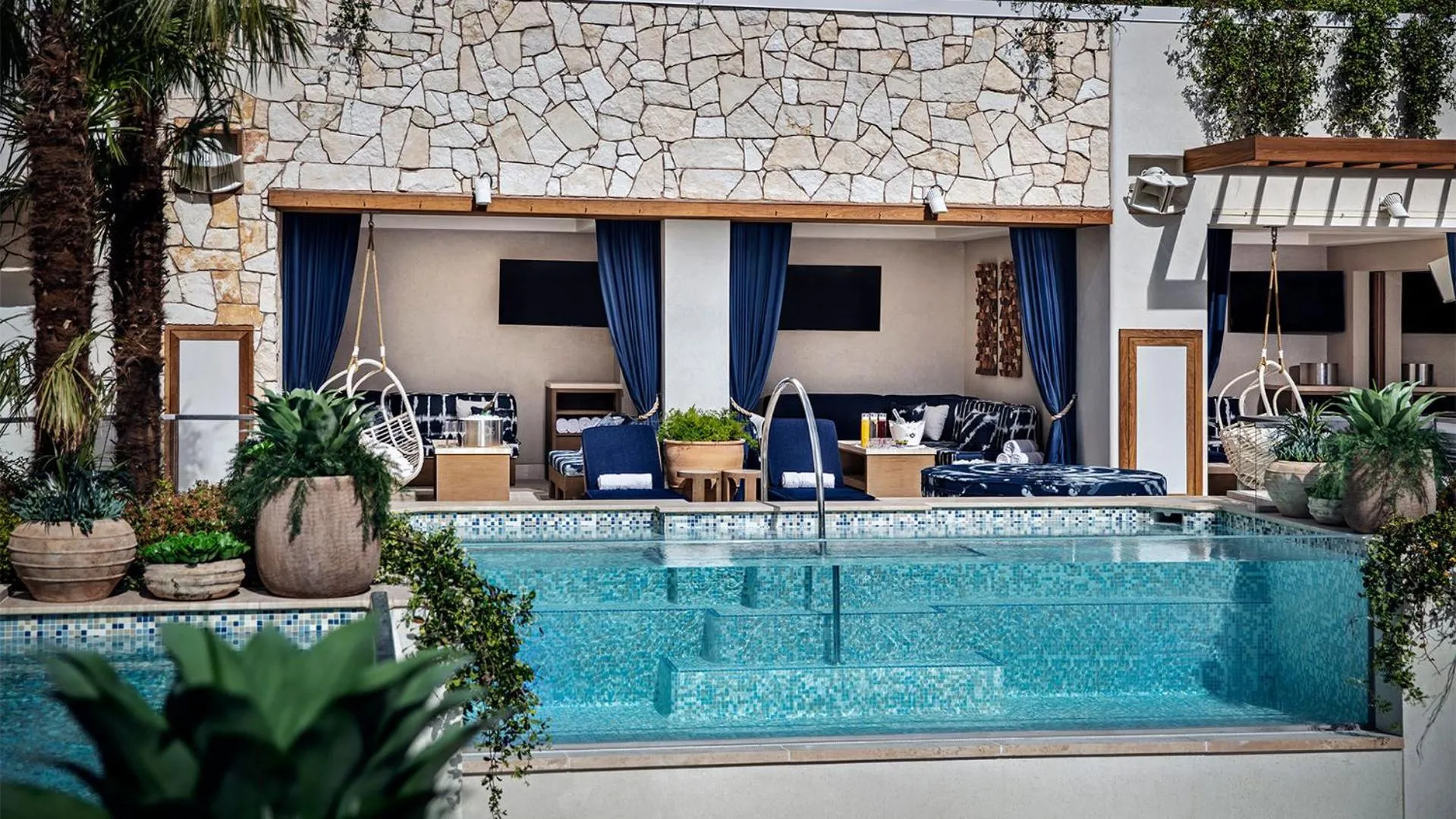 Swimming pool in Palms Place One Bedroom Suite 1220 sqft