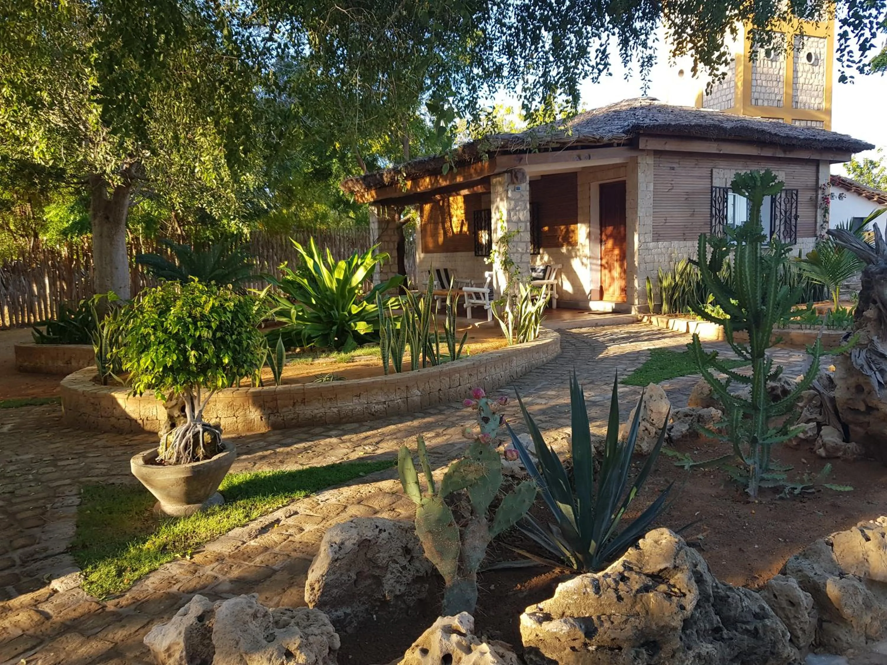 Triple Room with Garden View in La Bella Donna