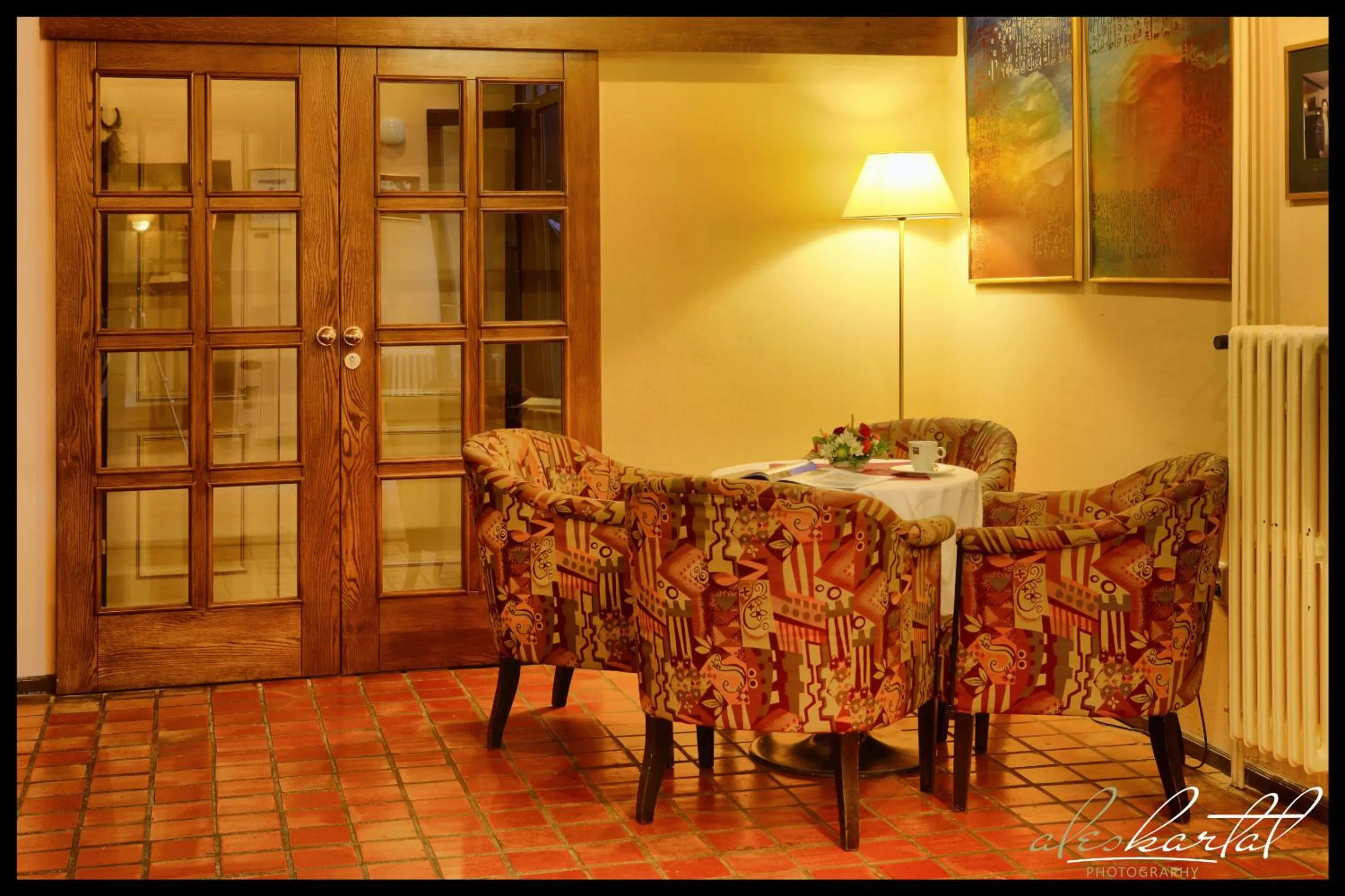 Lobby or reception in Park Hotel Pruhonice