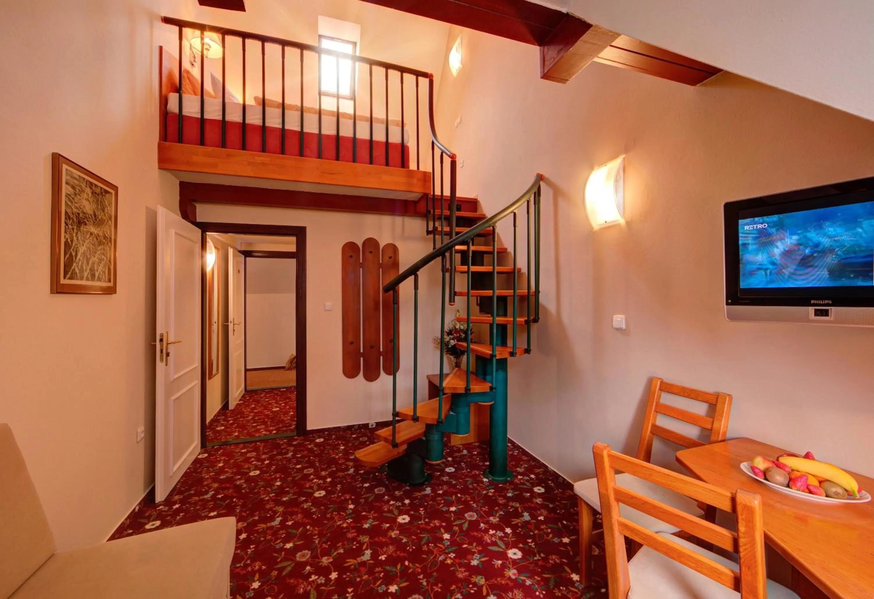 Living room in Park Hotel Pruhonice