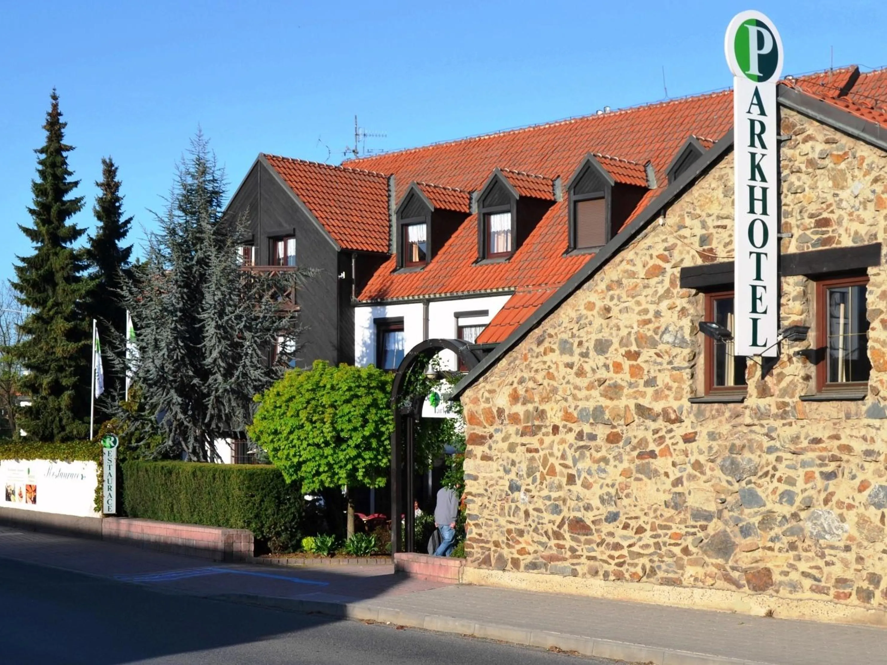 Property building in Park Hotel Pruhonice