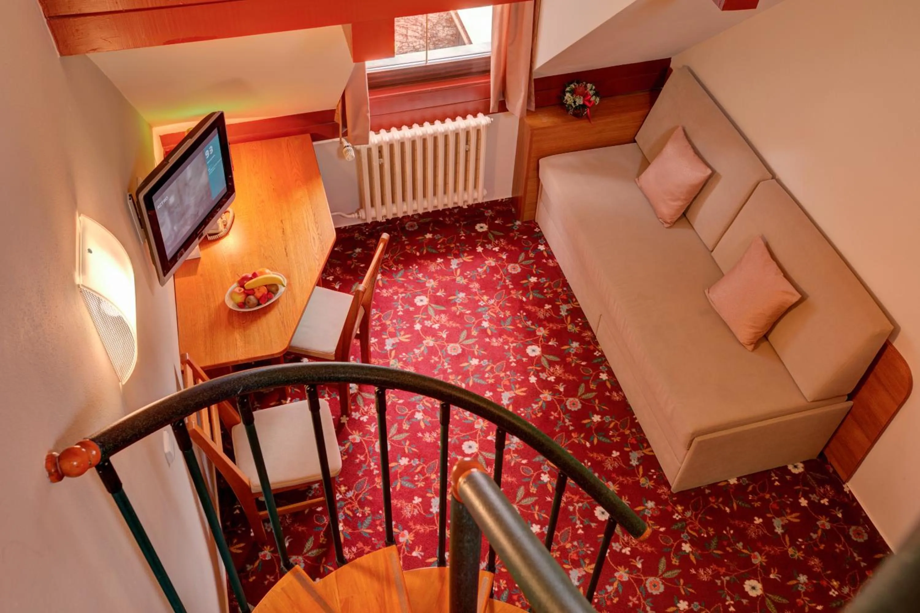 Living room in Park Hotel Pruhonice