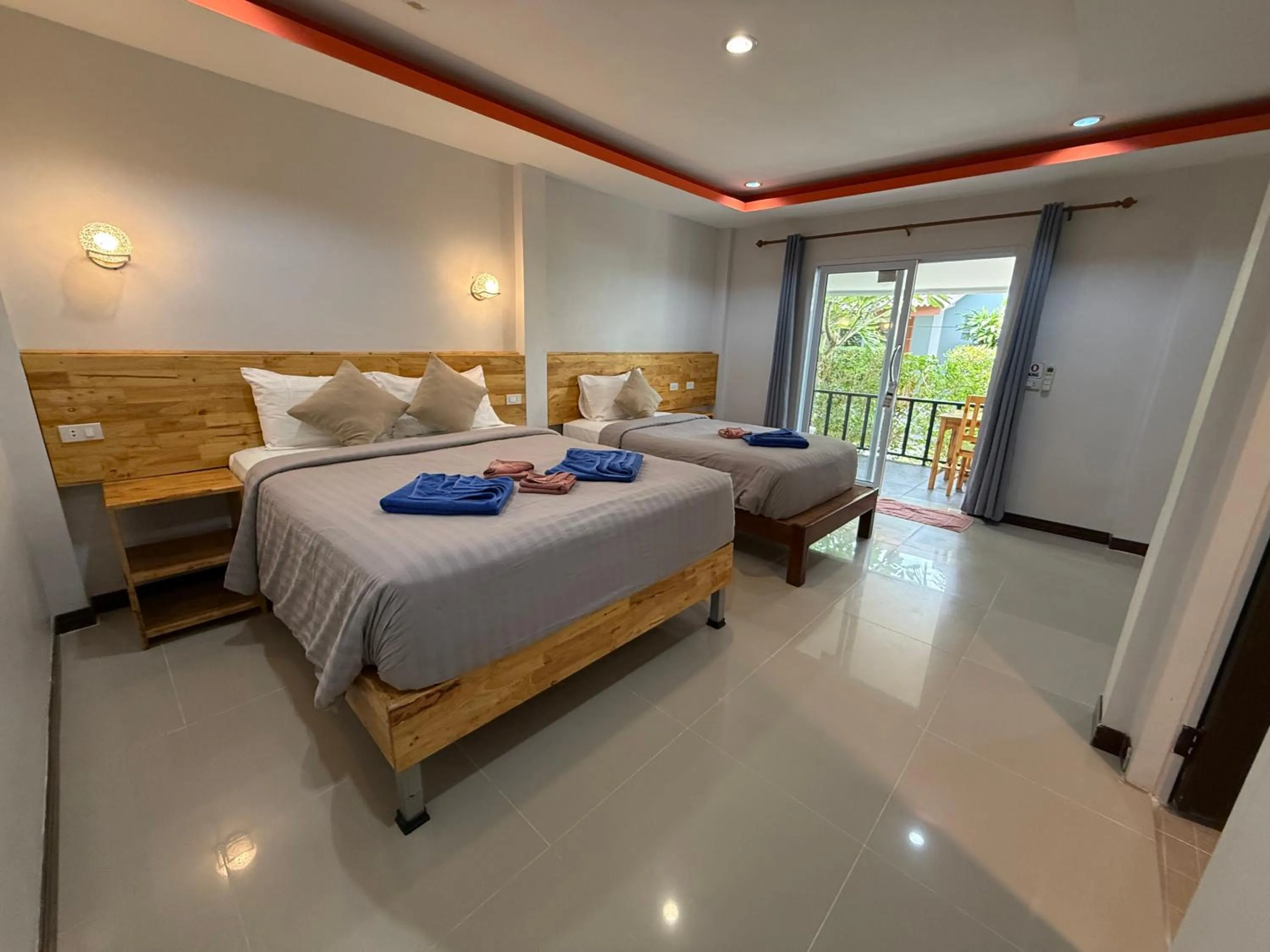Bed in CheeVa Beach Resort