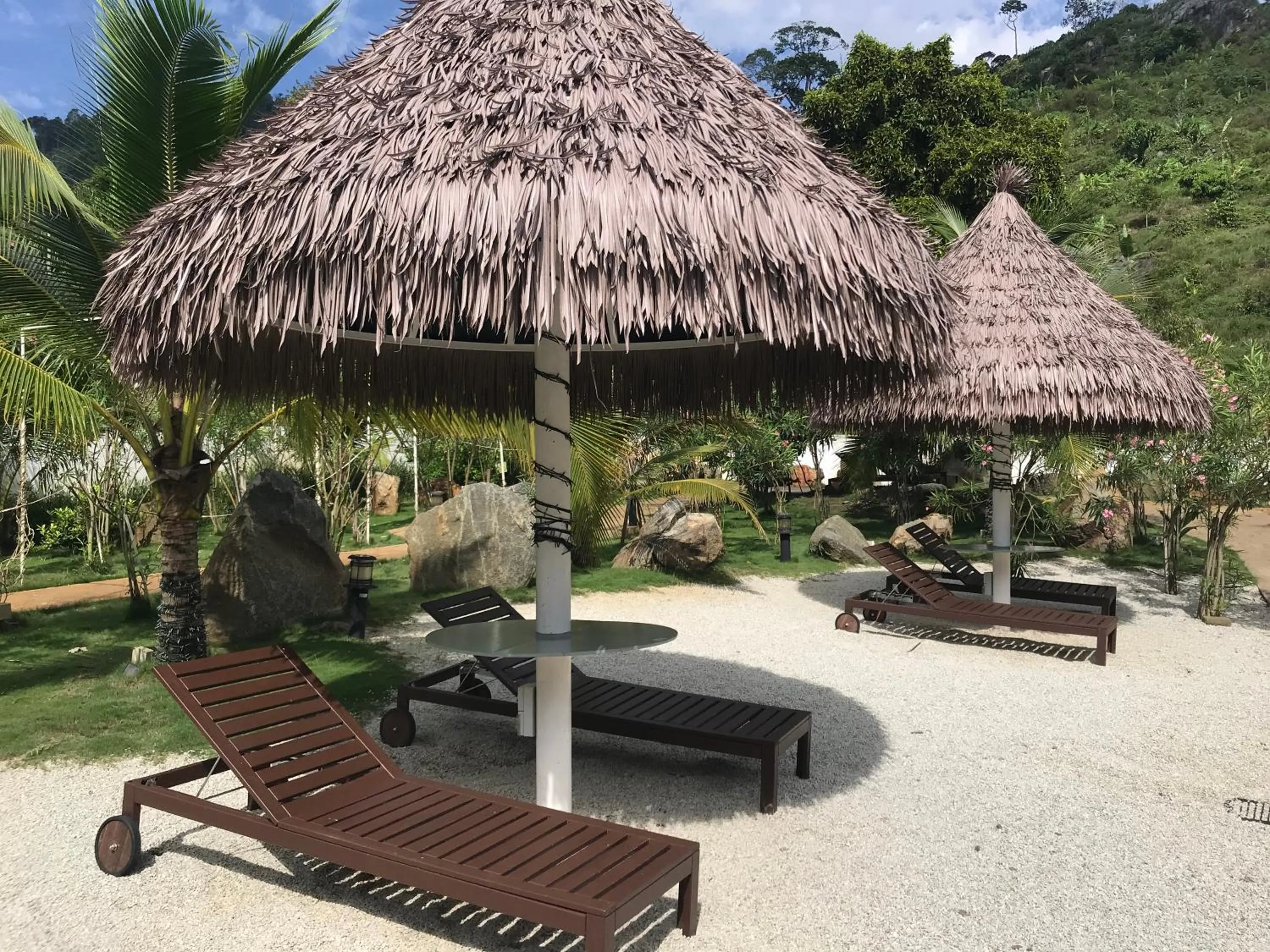 Garden in Rock Mountain