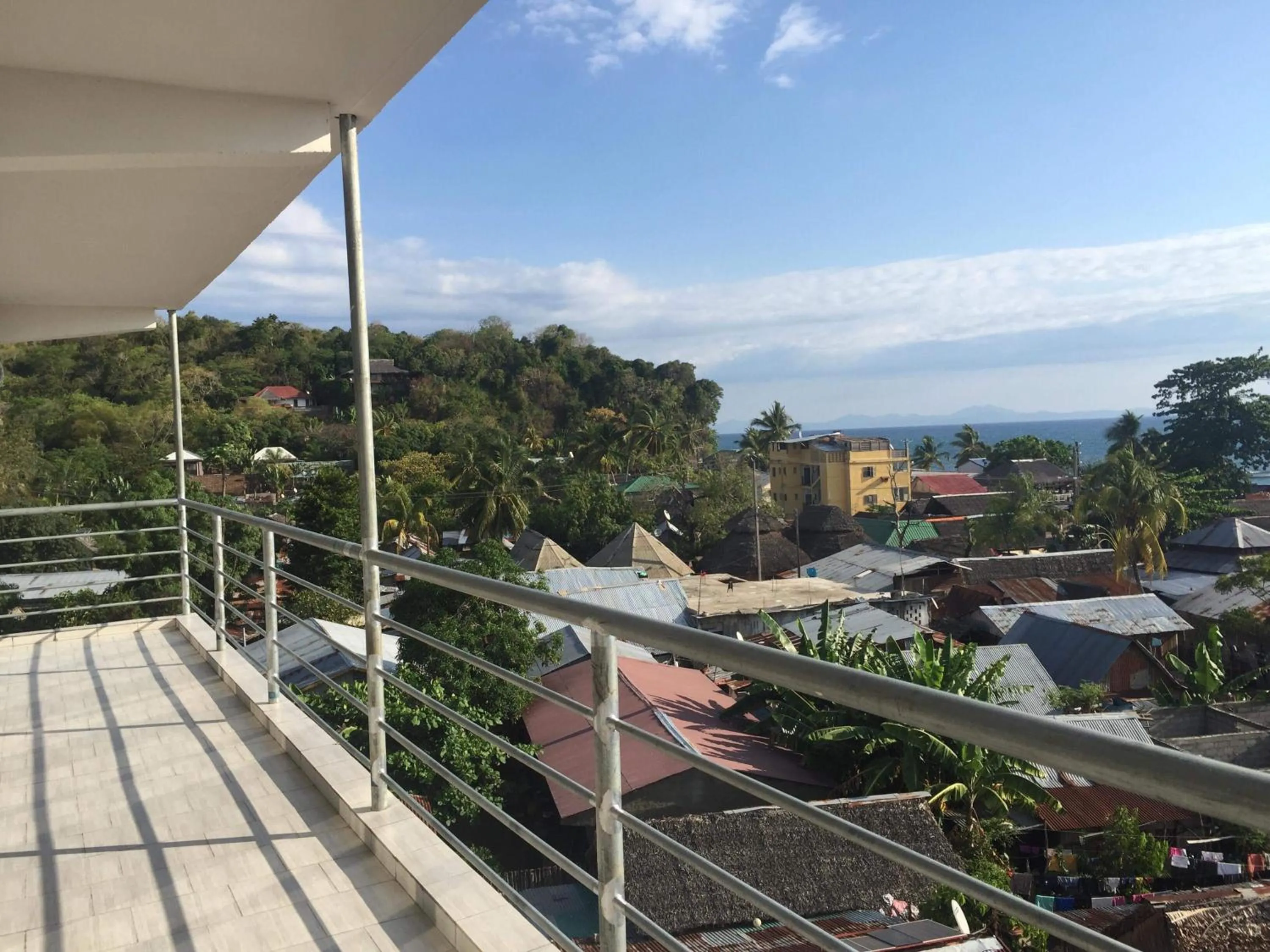 Balcony/Terrace in Hôtel Ambatoloaka
