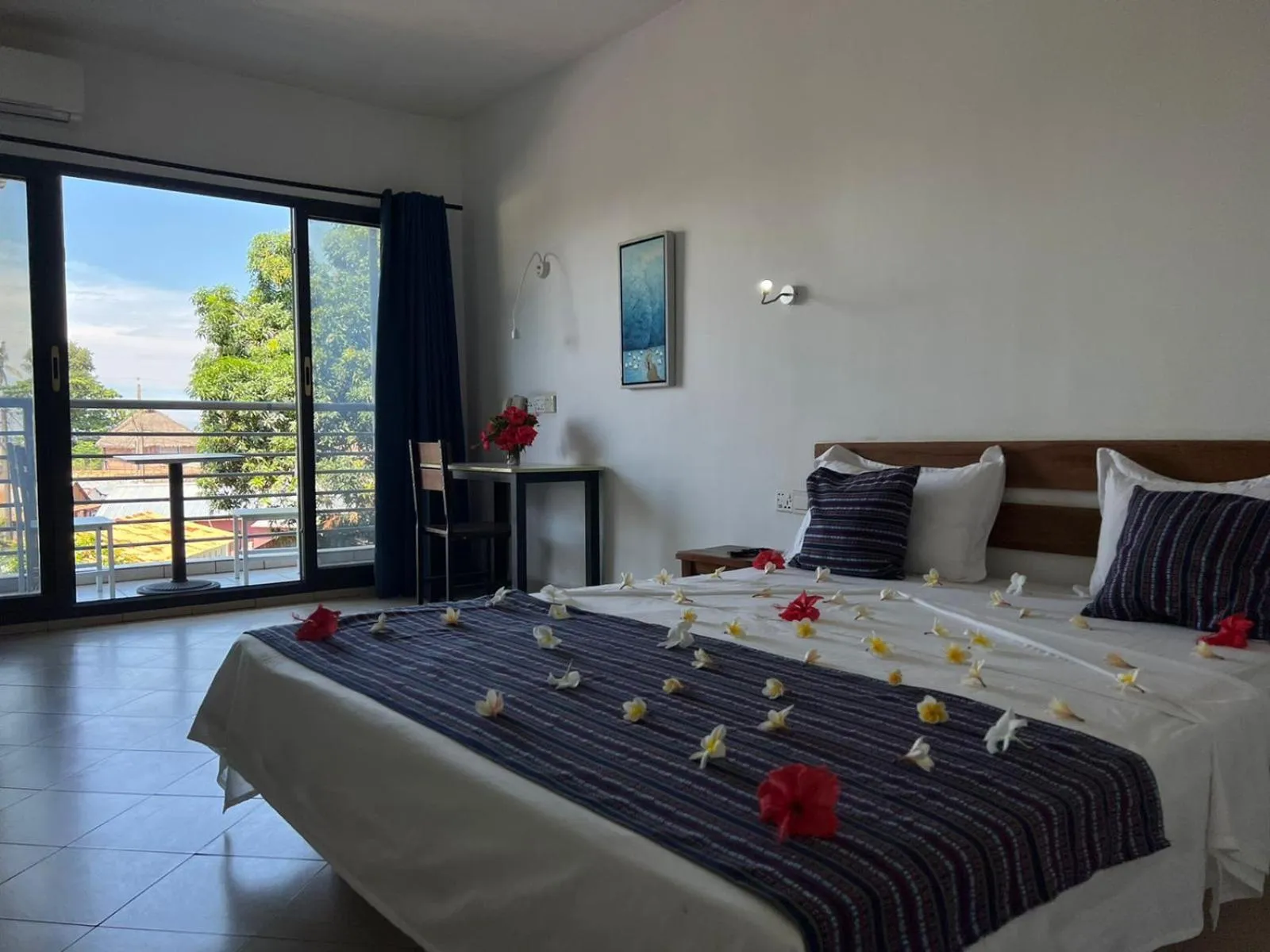 Bed in Hôtel Ambatoloaka