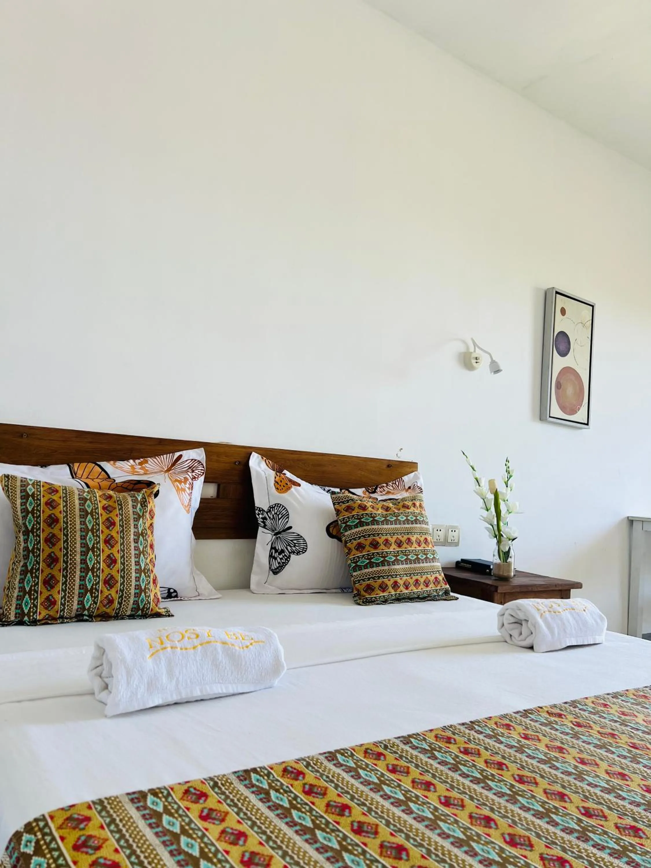 Bed in Hôtel Ambatoloaka