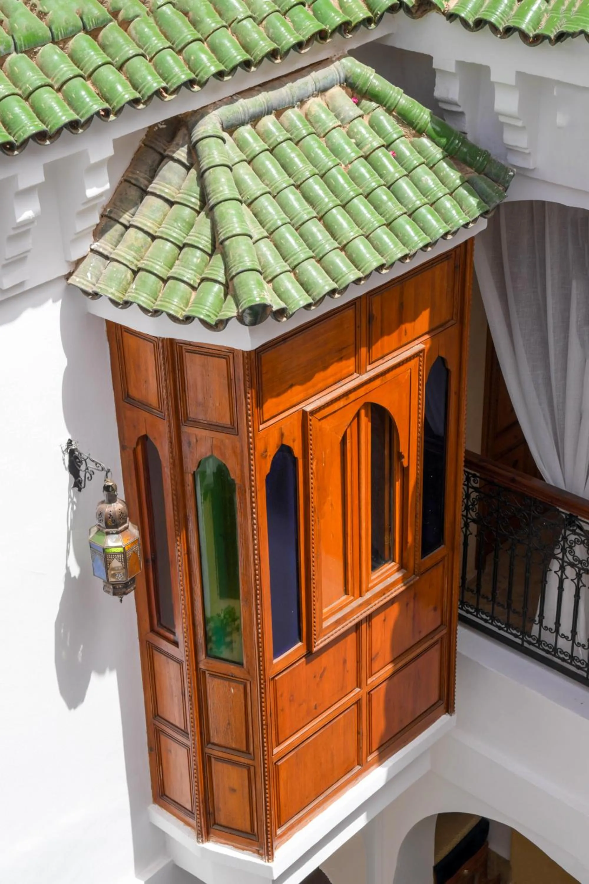 Decorative detail in Riad Berenssi