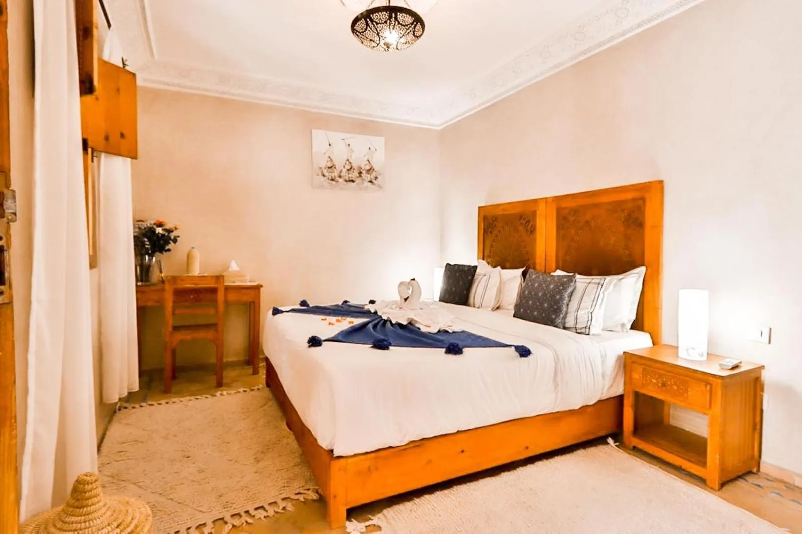 Property building, Bed in Riad Berenssi