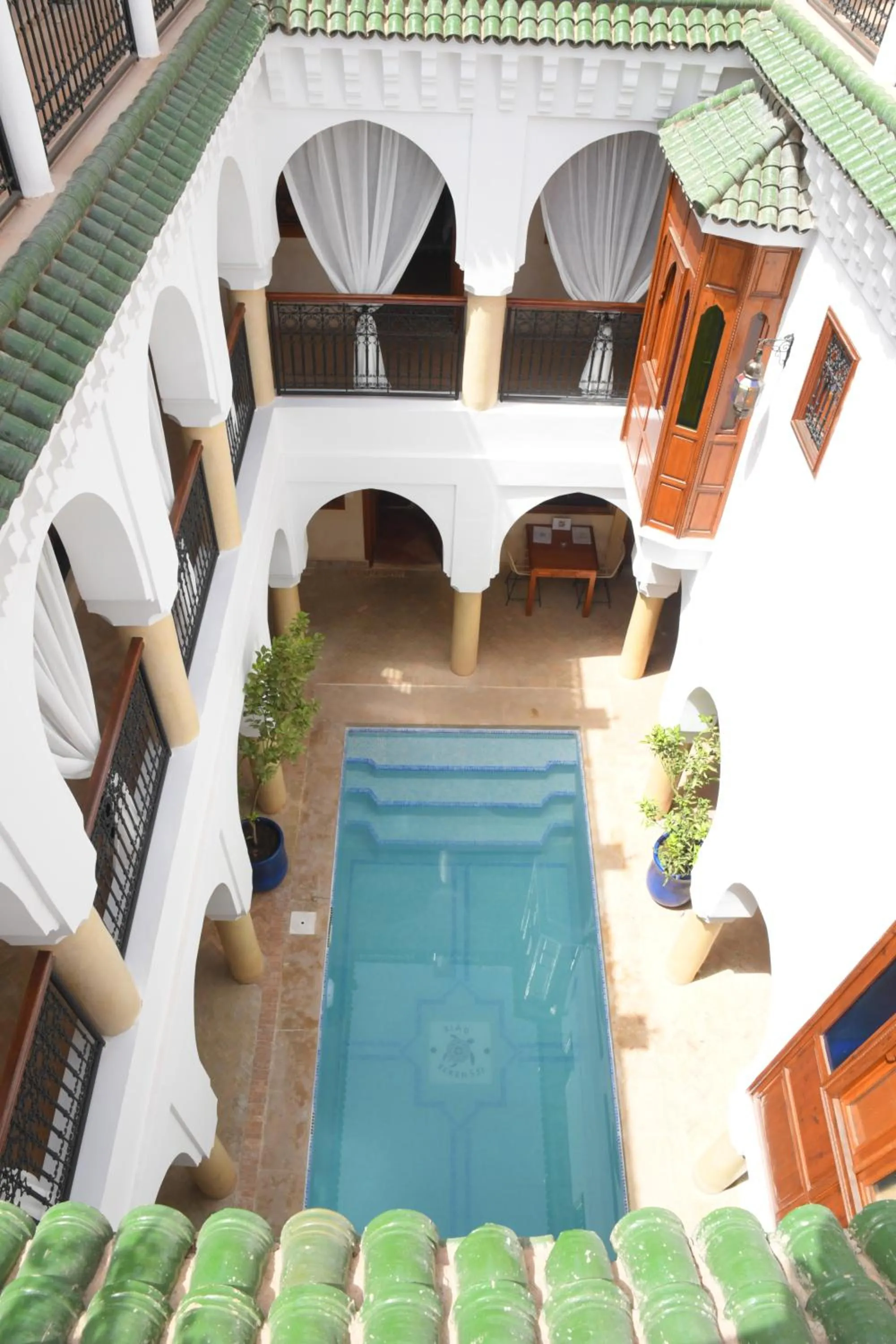 Swimming pool in Riad Berenssi