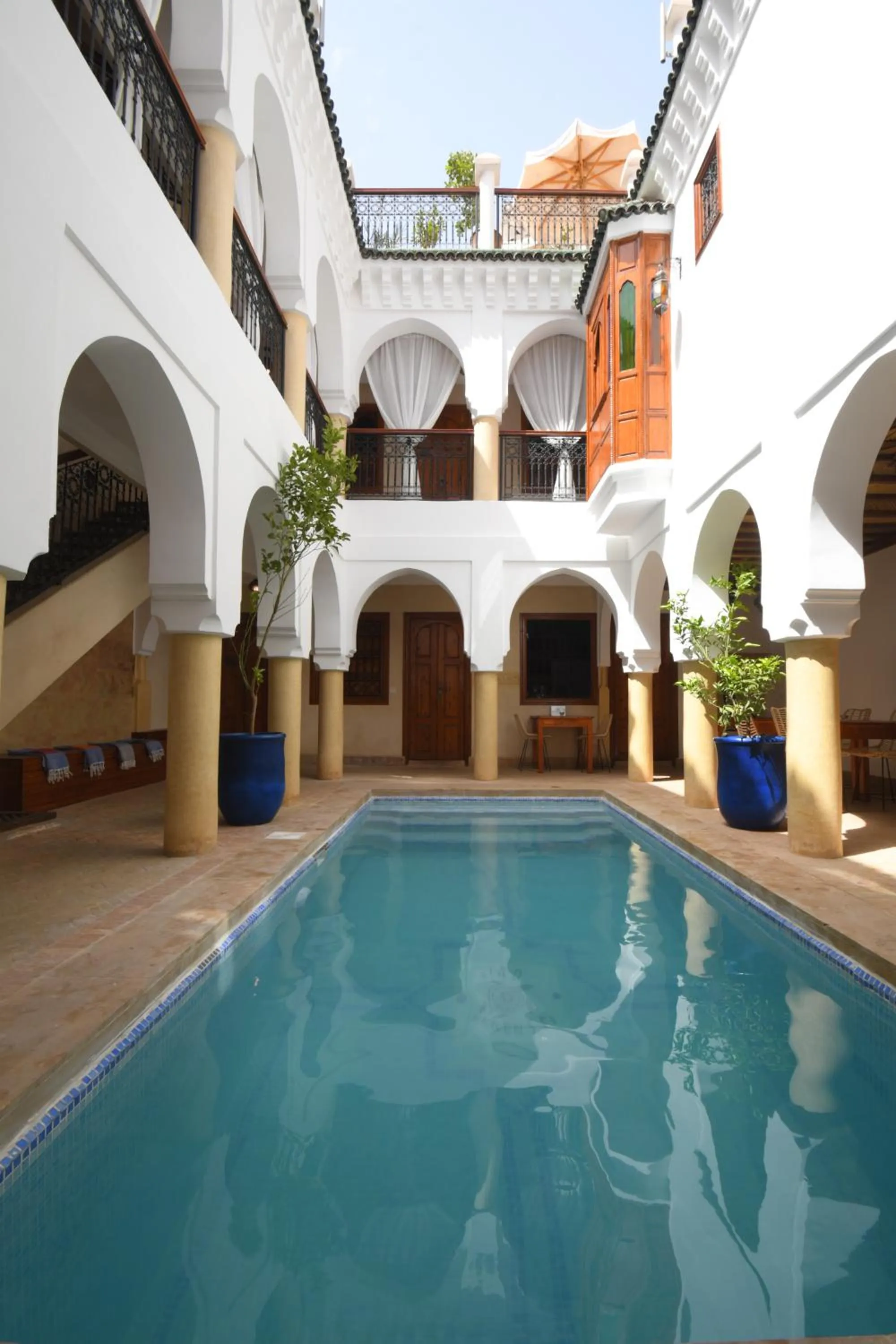 Swimming pool in Riad Berenssi