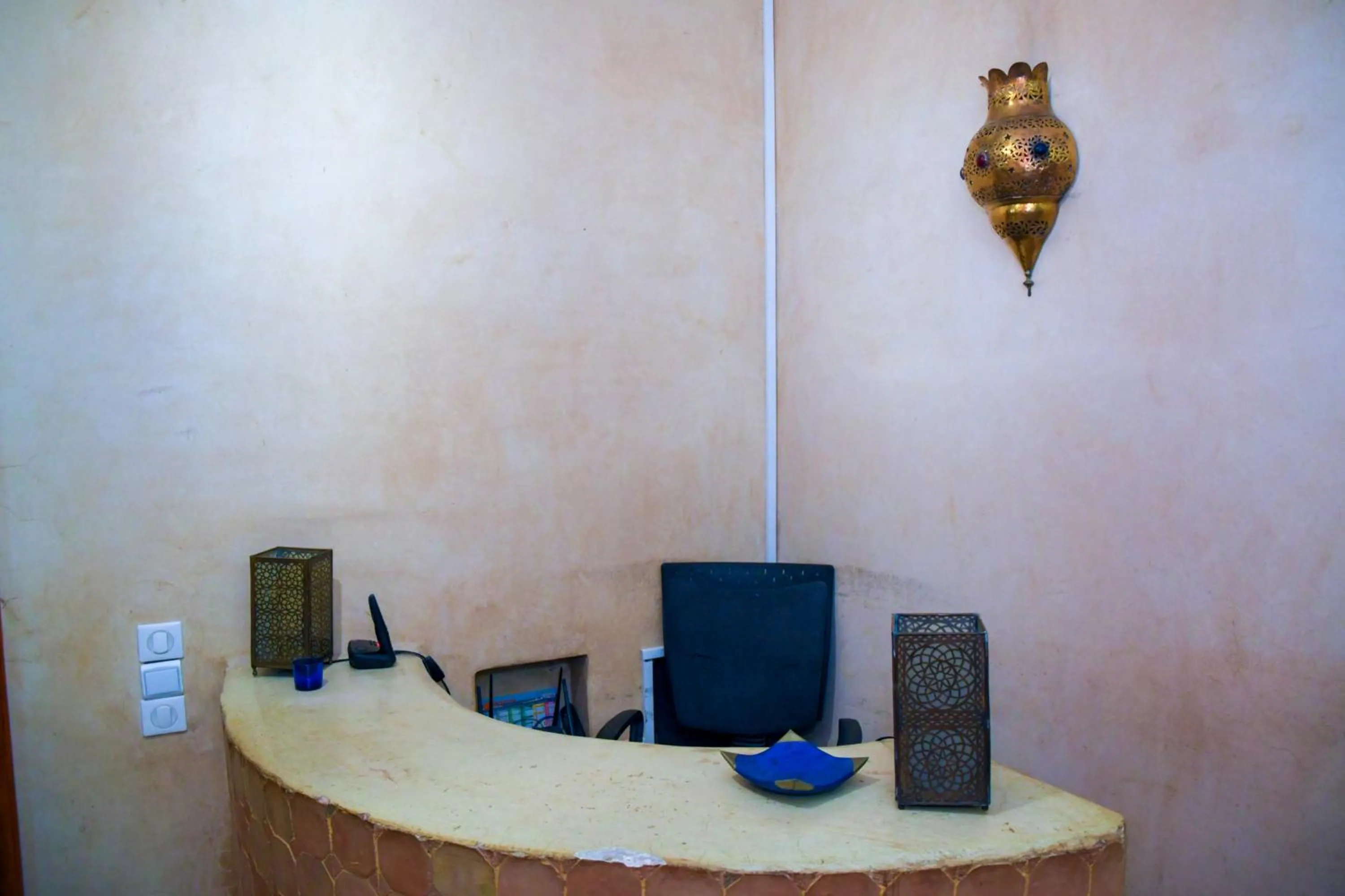 Lobby or reception in Riad Berenssi