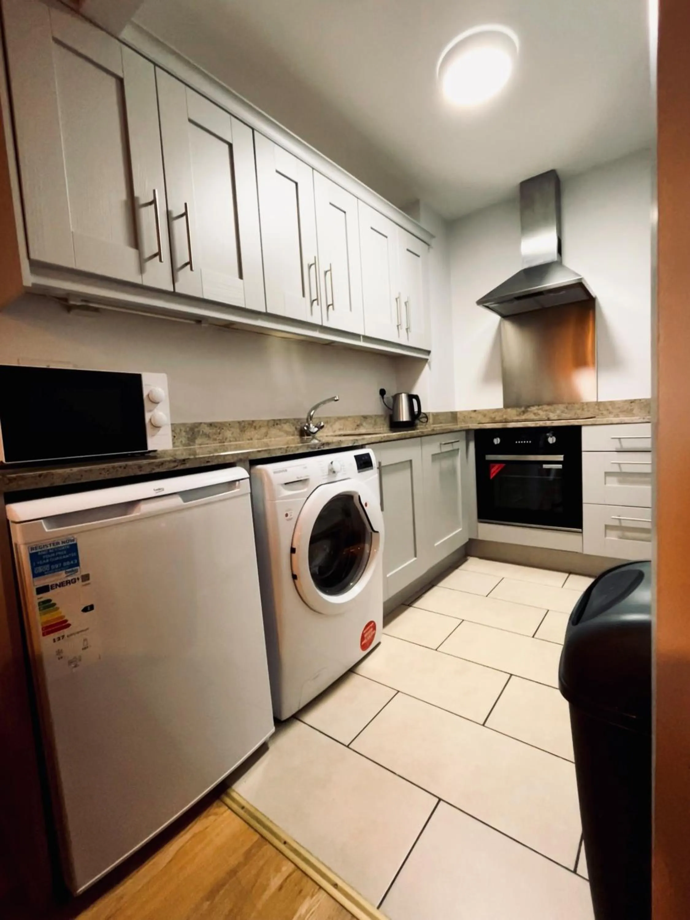 kitchen in Annebrook House Hotel
