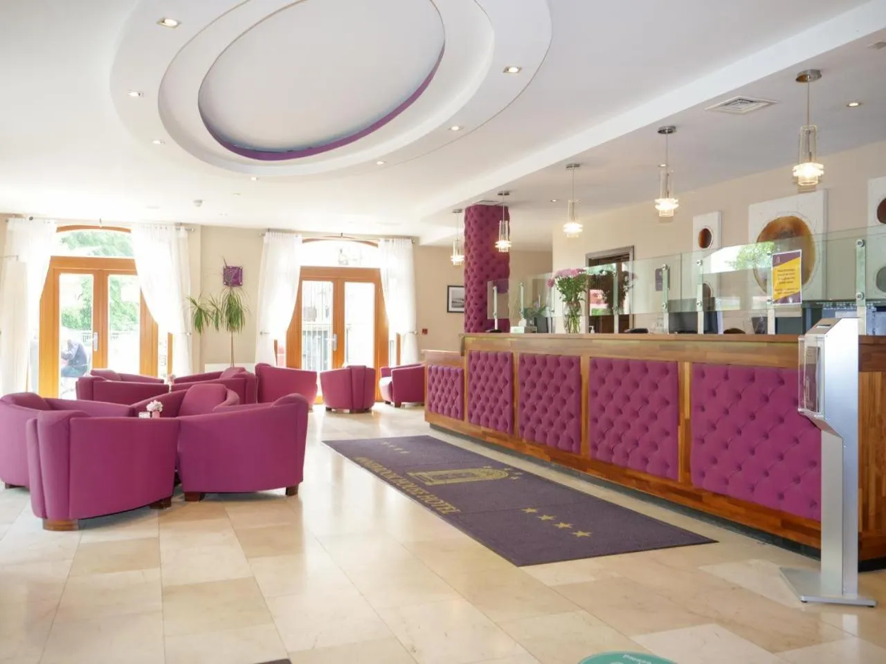Lobby or reception in Annebrook House Hotel