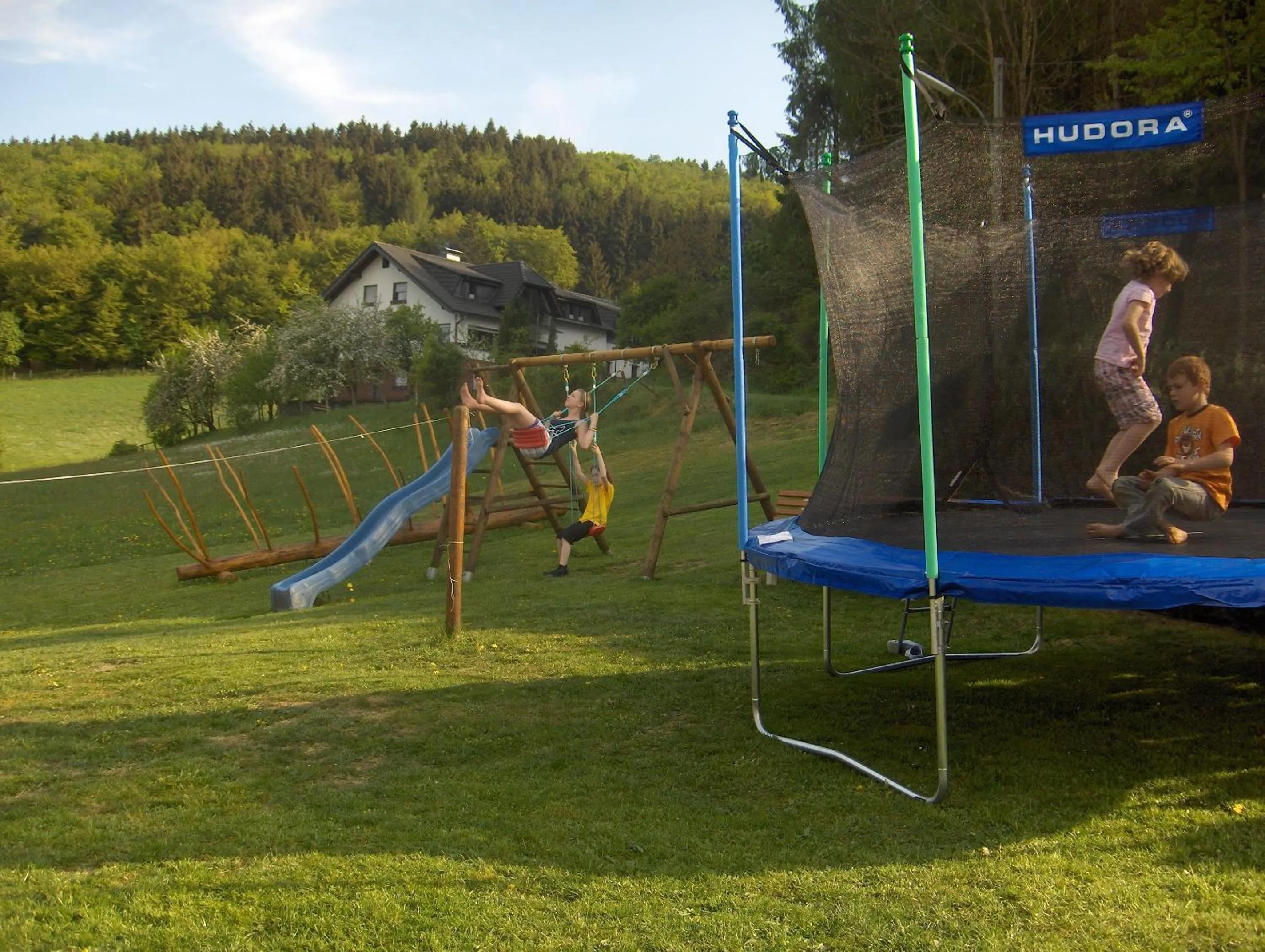 Children play ground in Schweizes Ferienhof