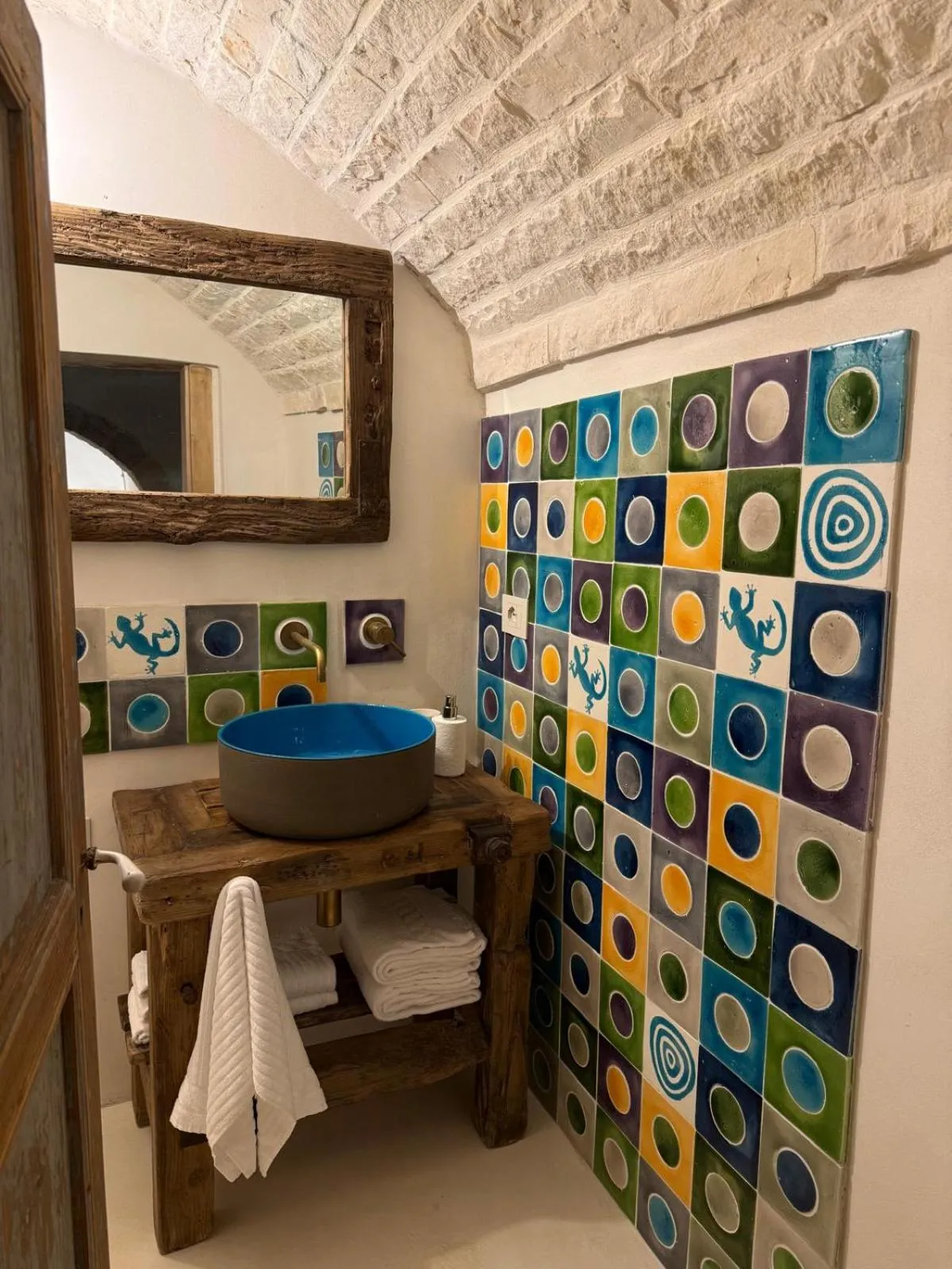 Bathroom in Trulli Terra Magica