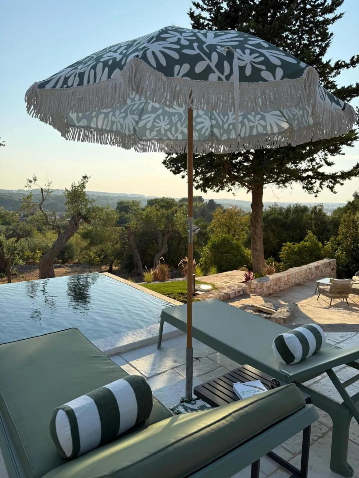 Pool view in Trulli Terra Magica