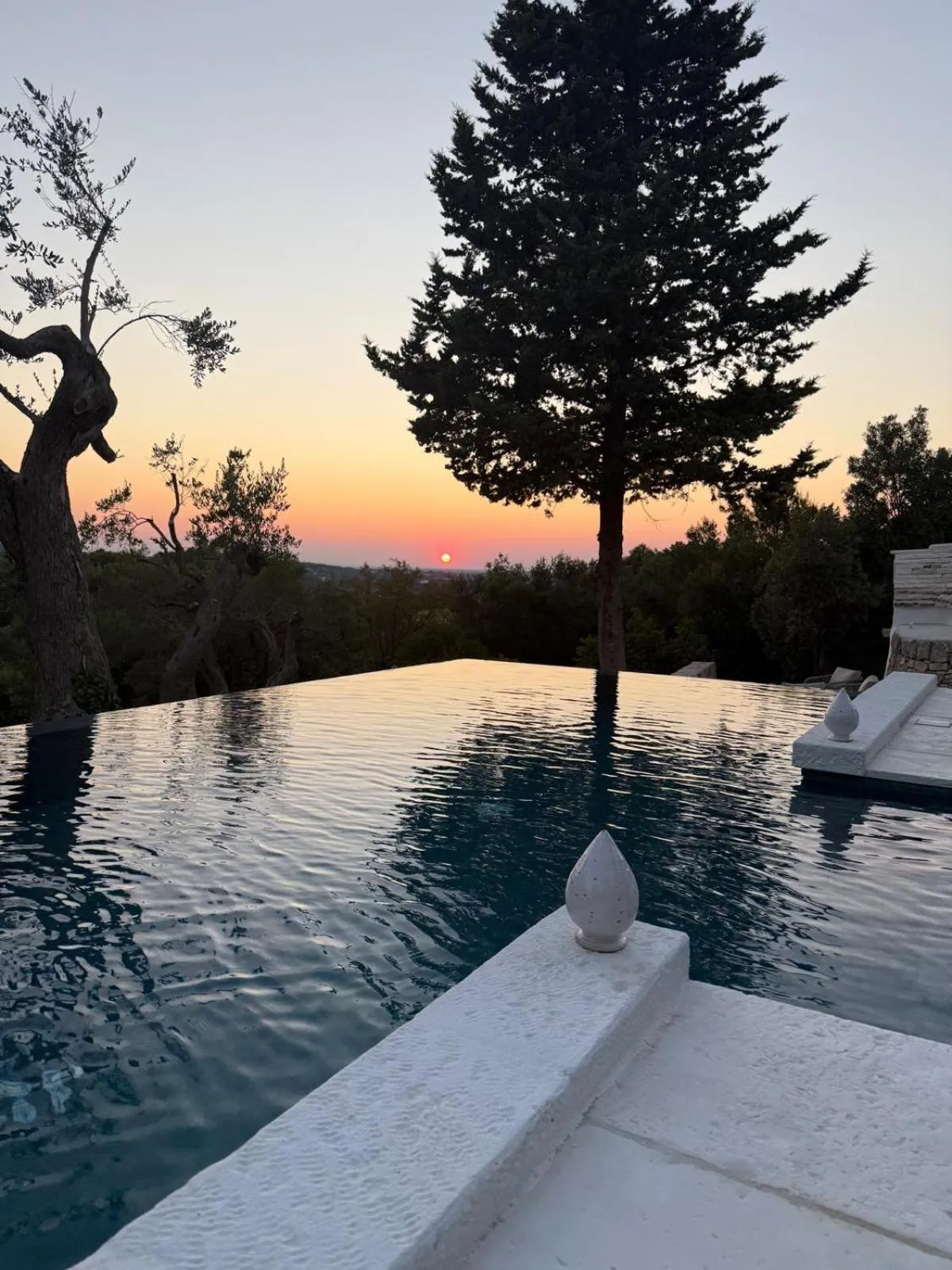 Pool view in Trulli Terra Magica