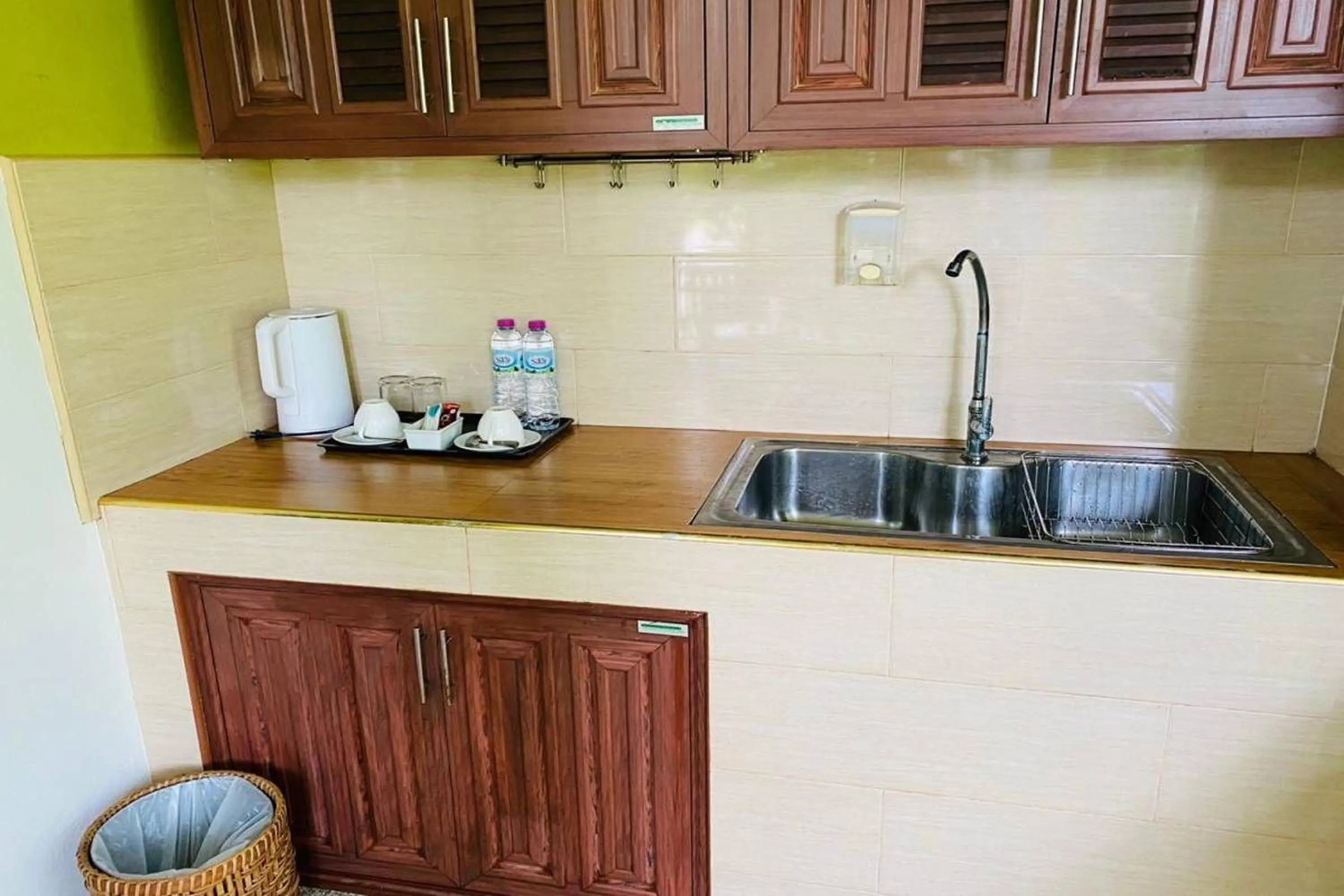 Kitchen or kitchenette in Tann Anda Resort